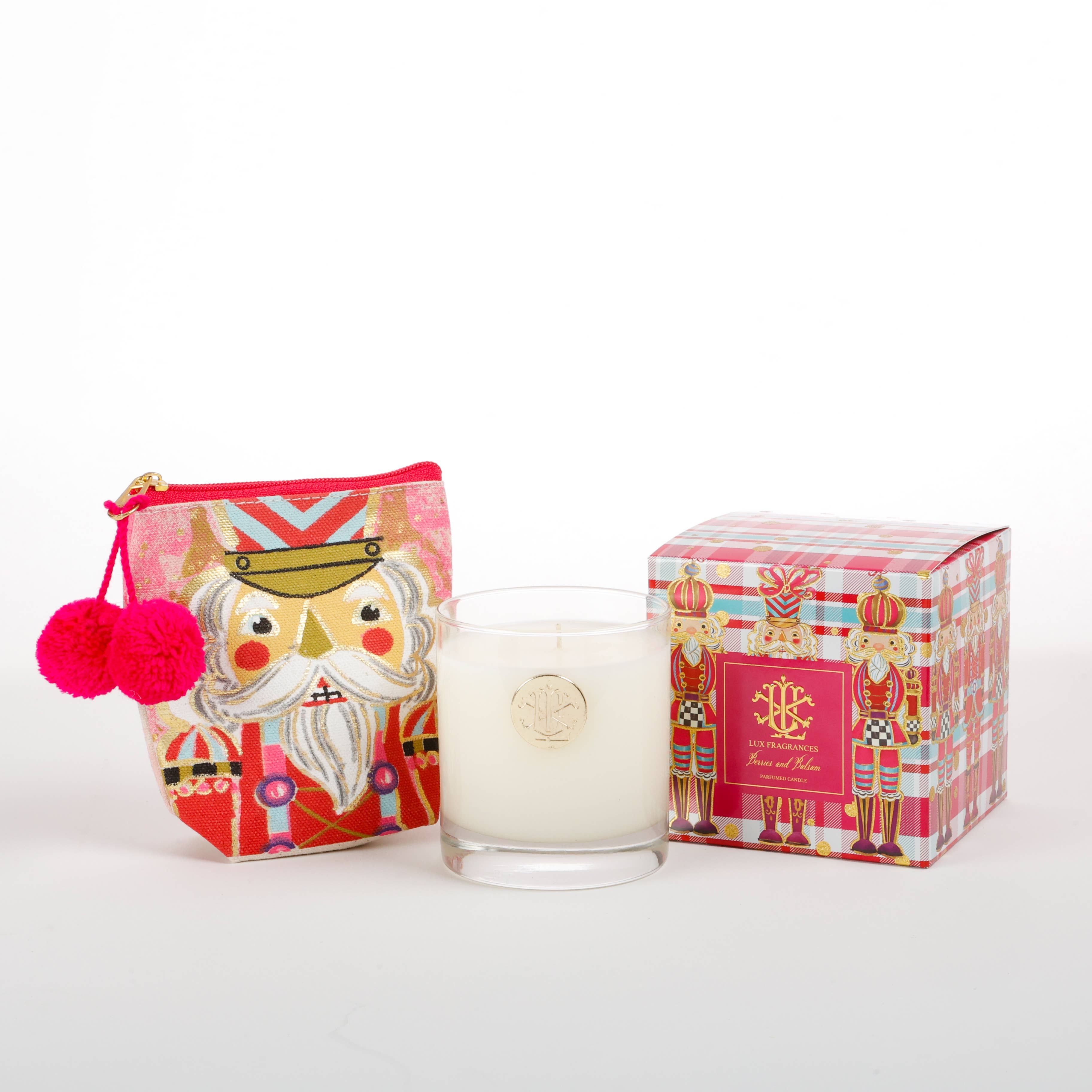 Berries and Balsam Designer Box Candle