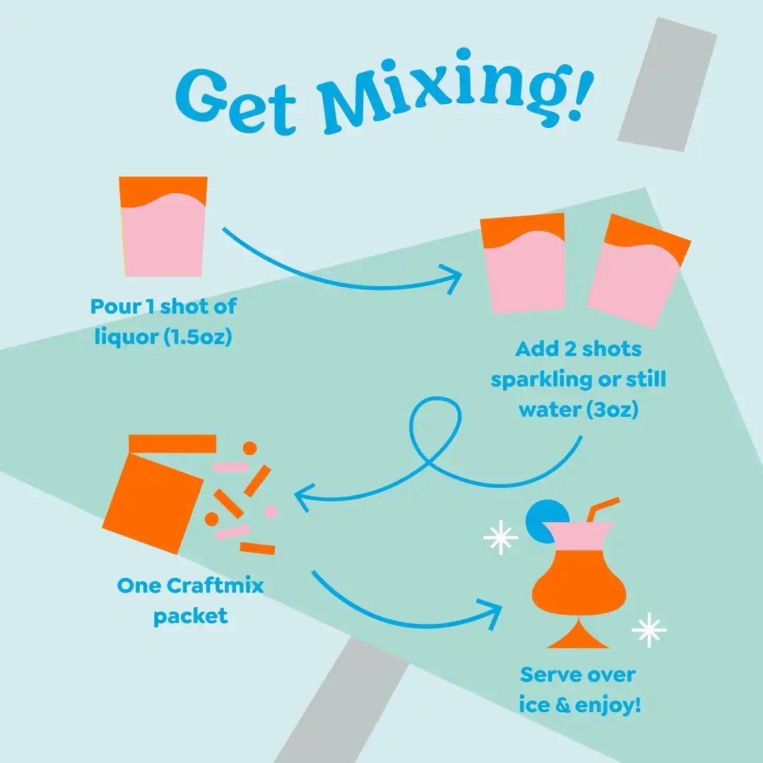 Lemonade Variety Pack Cocktail Mixers -12 Serving Multipack