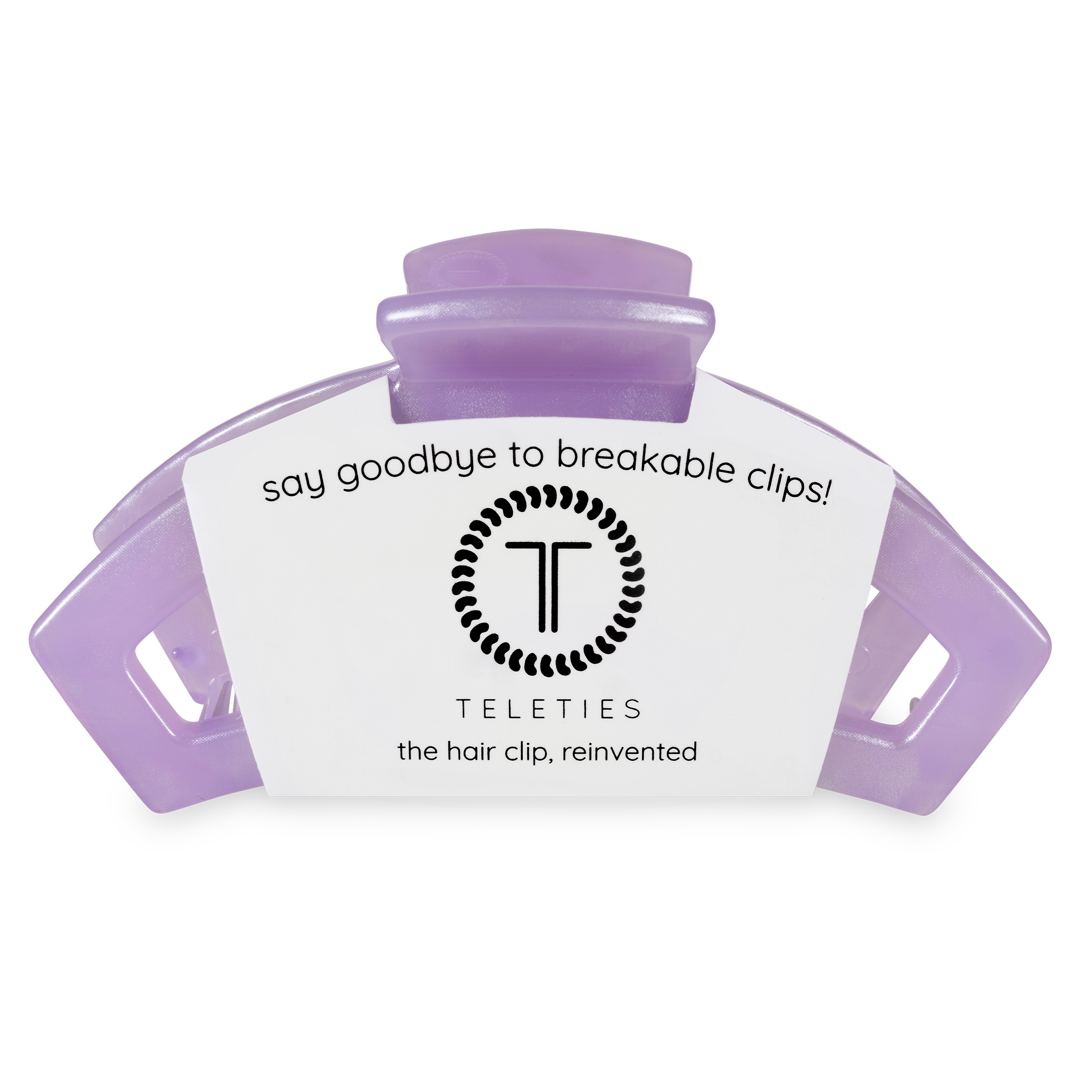 Open Hair Clip | Large | Lavender Mist