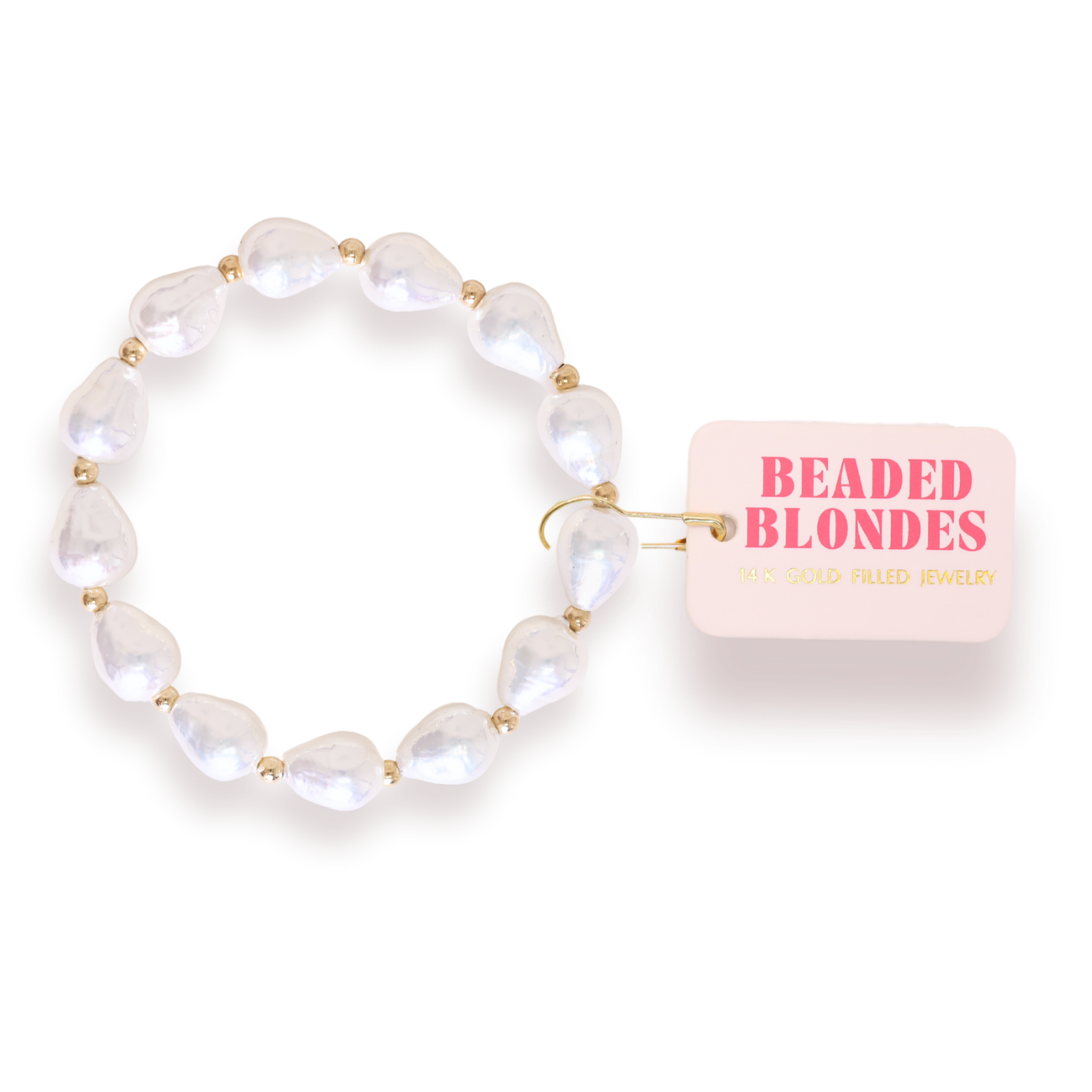 Saylor Pearl Bracelet in Gold