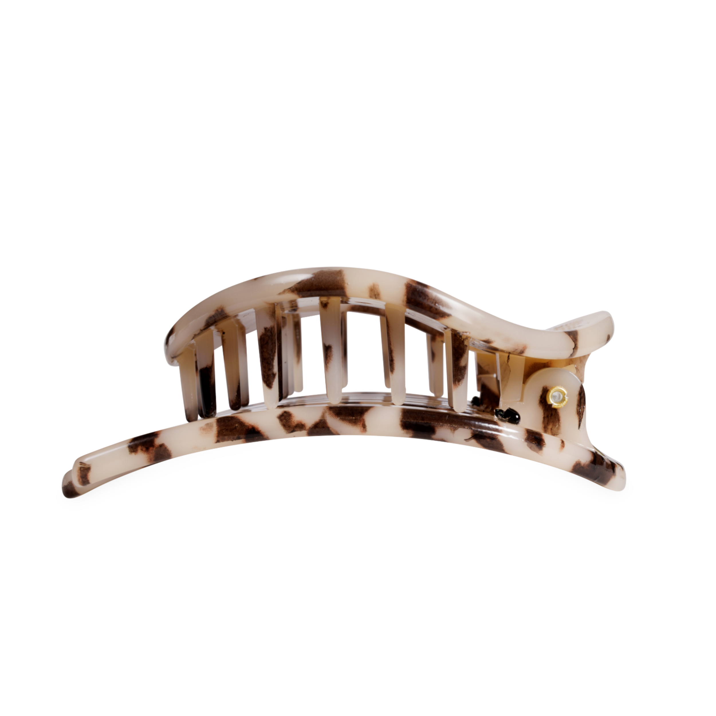 Blonde Tortoise | Large | Flat Circle Hair Clip