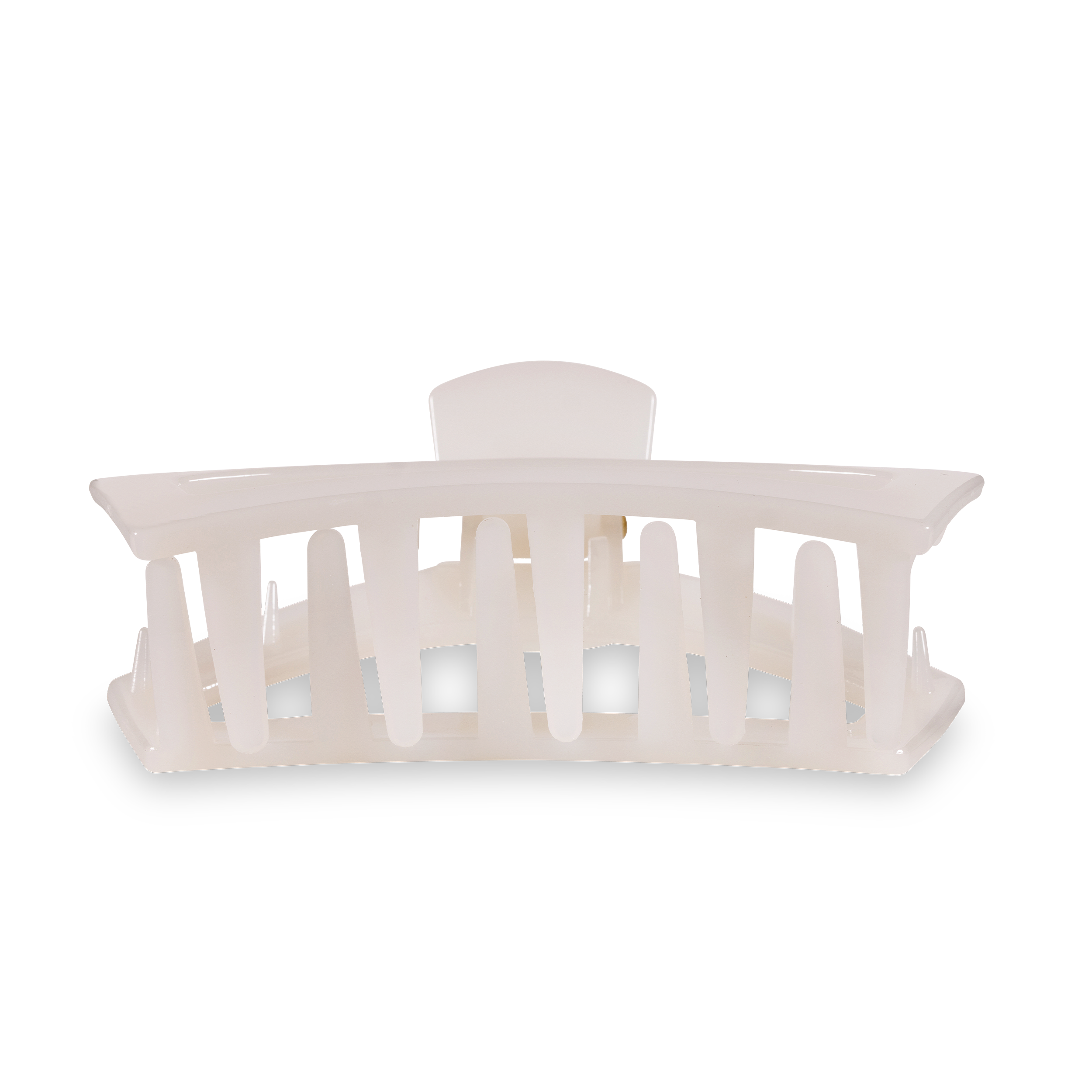 Open Hair Clip | Large | Coconut White