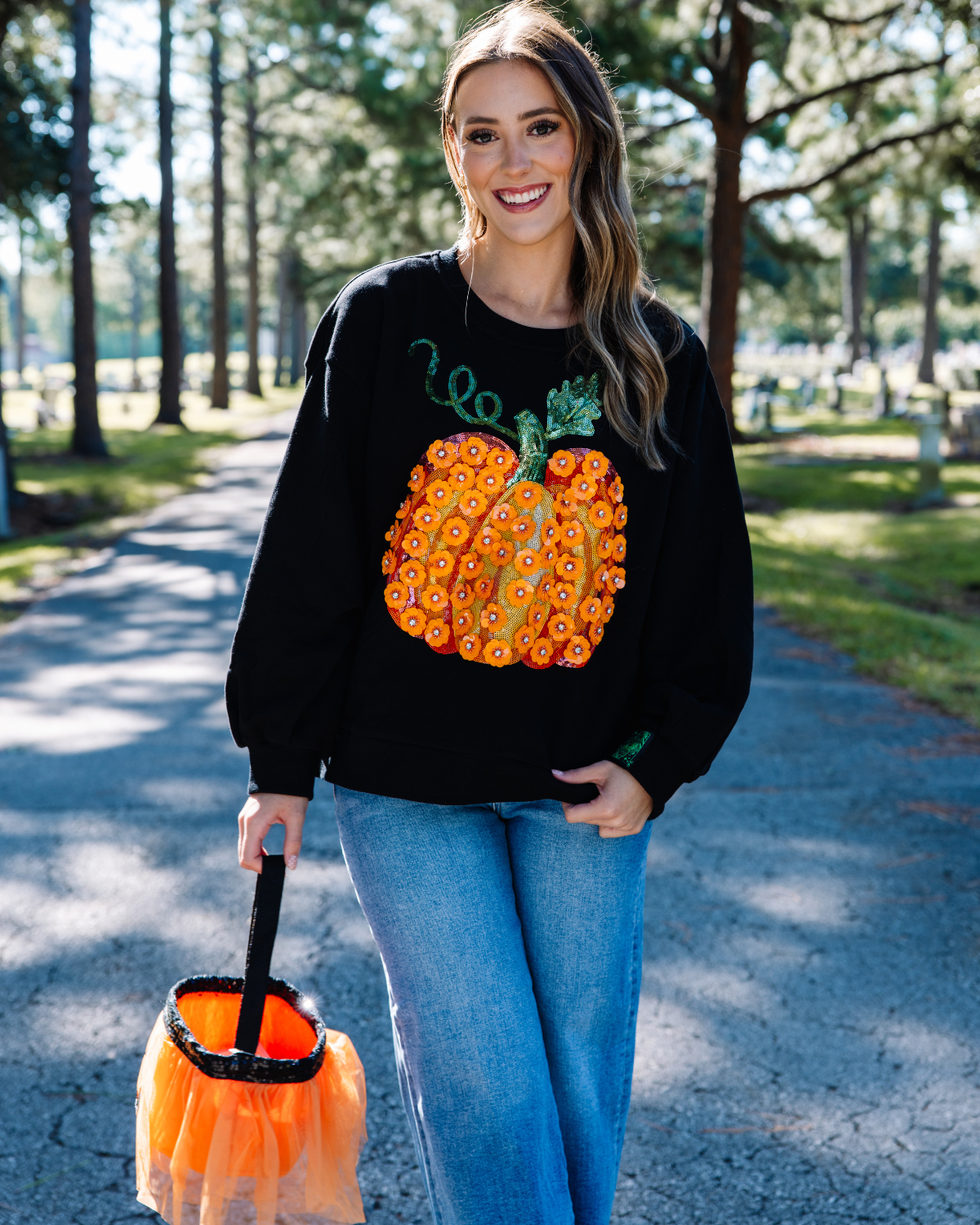 Orange Tutu Treat Bucket