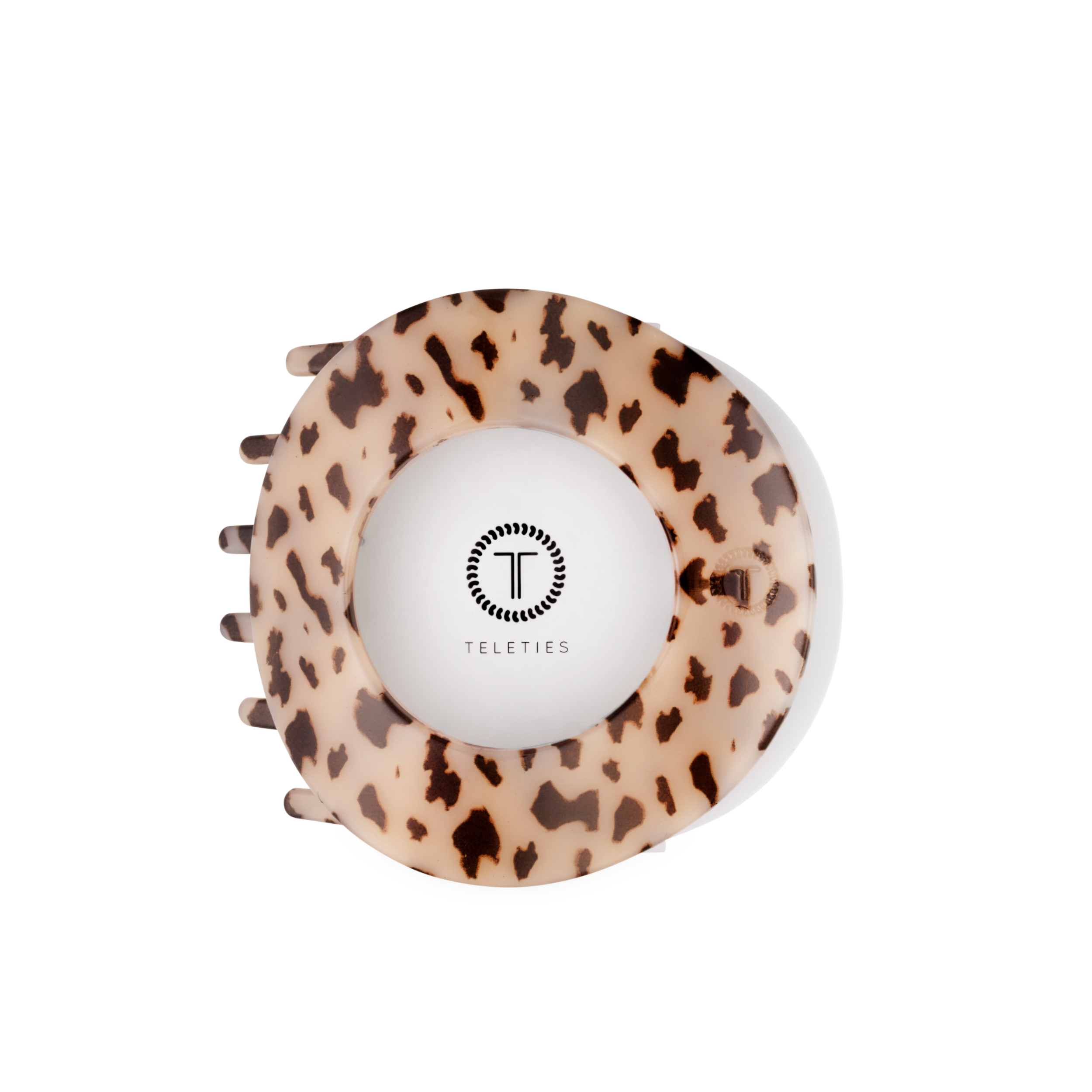 Blonde Tortoise | Large | Flat Circle Hair Clip
