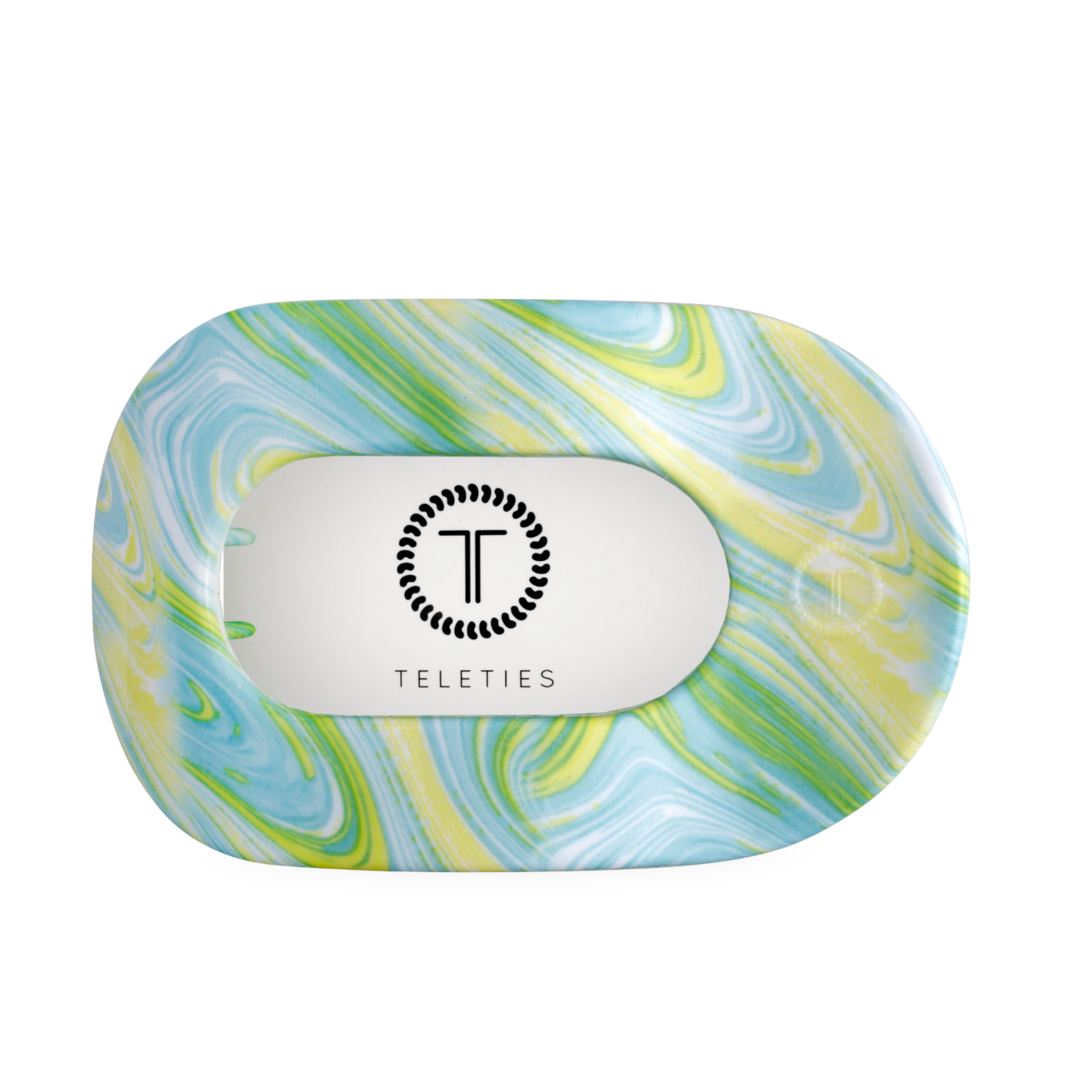 By the Sea Shore | Large | Flat Round Hair Clip