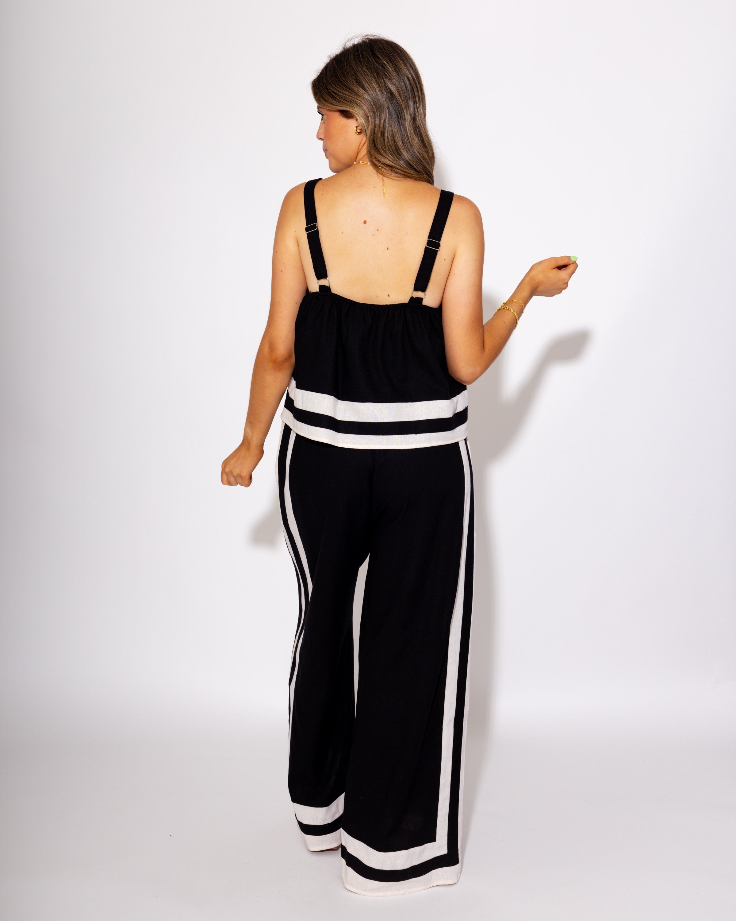 Lines of Leisure Two Piece Set
