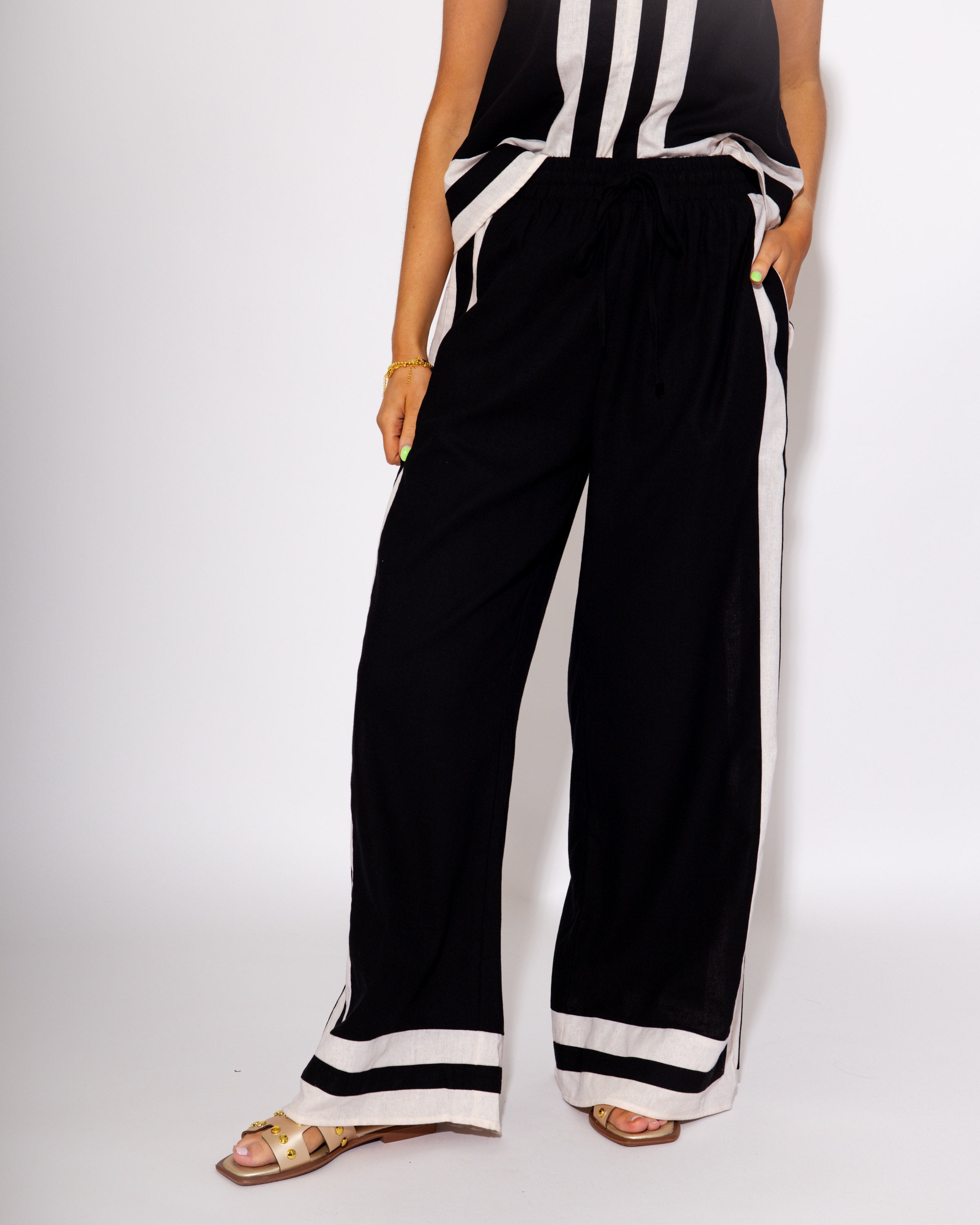Lines of Leisure Two Piece Set