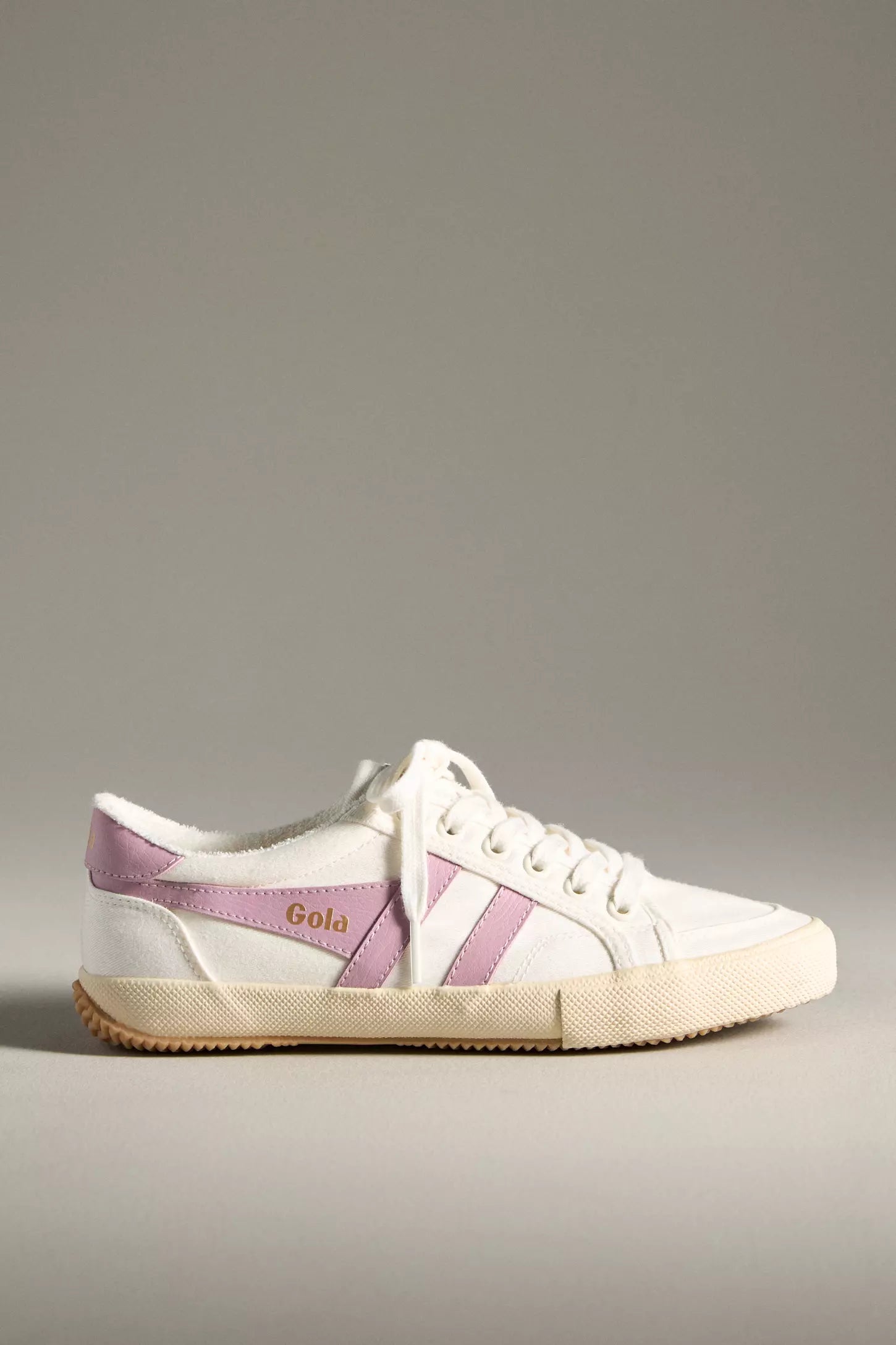Stratus Plimsolls Sneaker in Off White/Candy