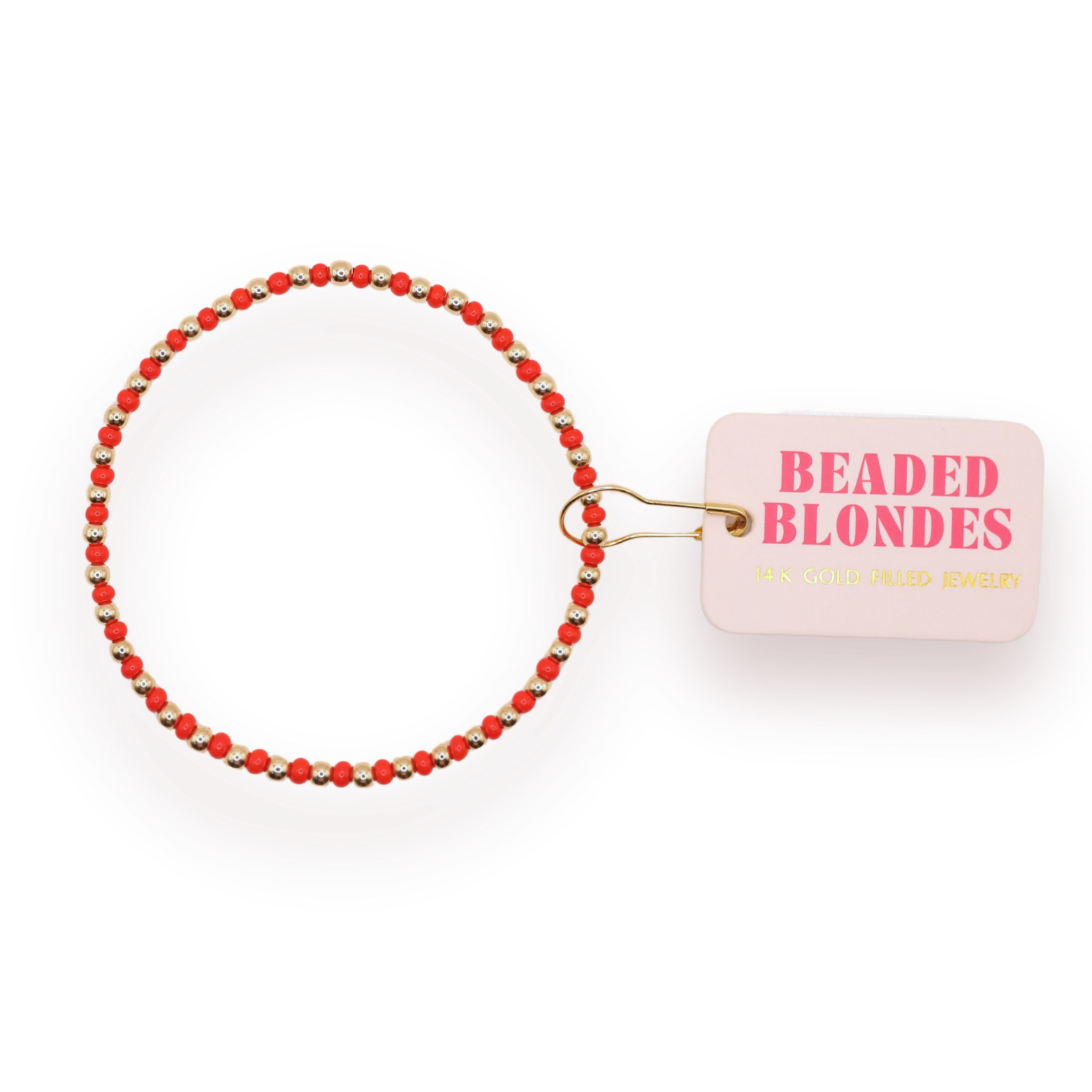 Demi Bracelet in Bright Red