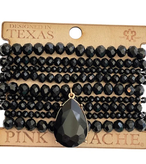 Black PP Bracelet Set