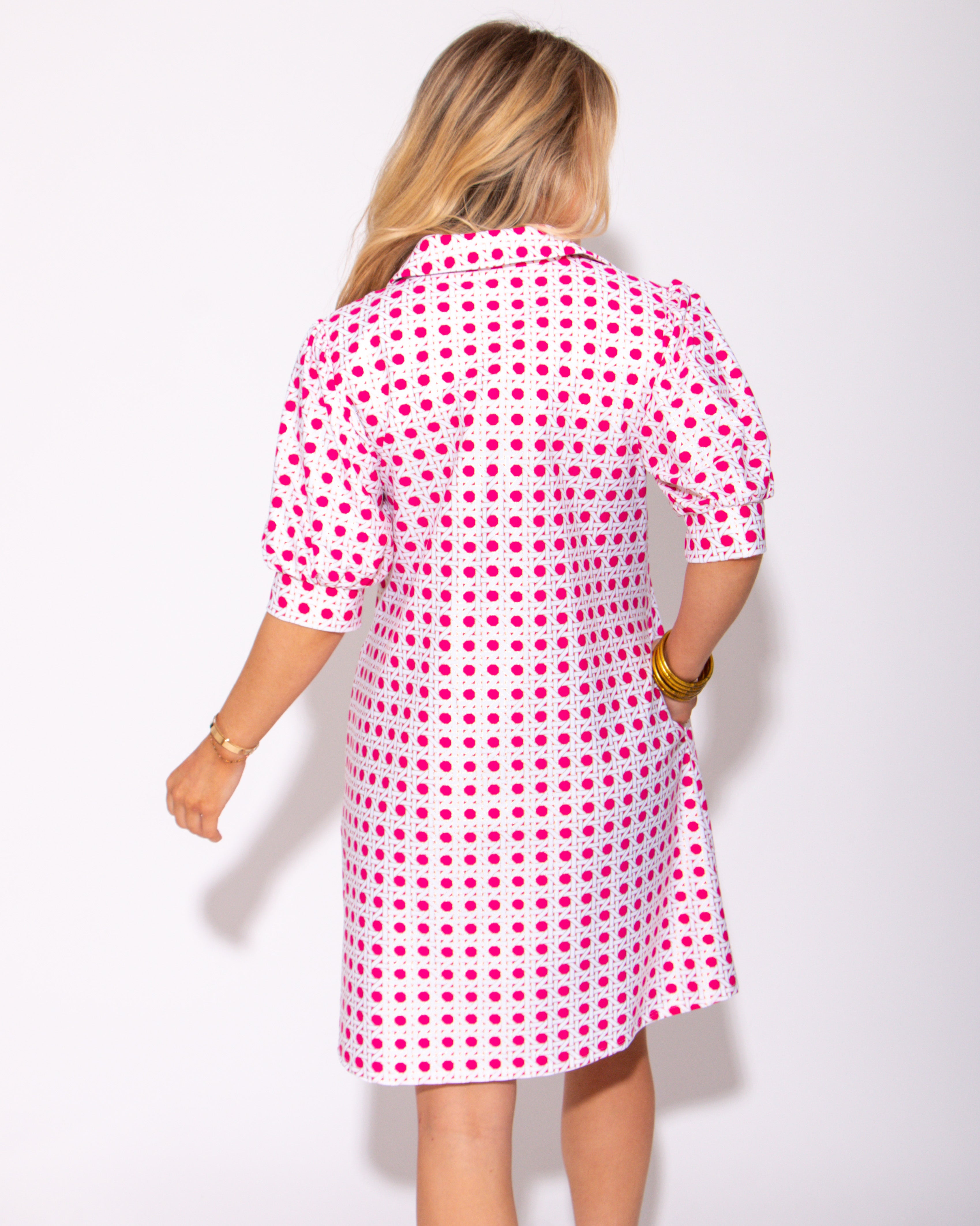 Jude Connally | Emerson Dress in Raspberry Gold