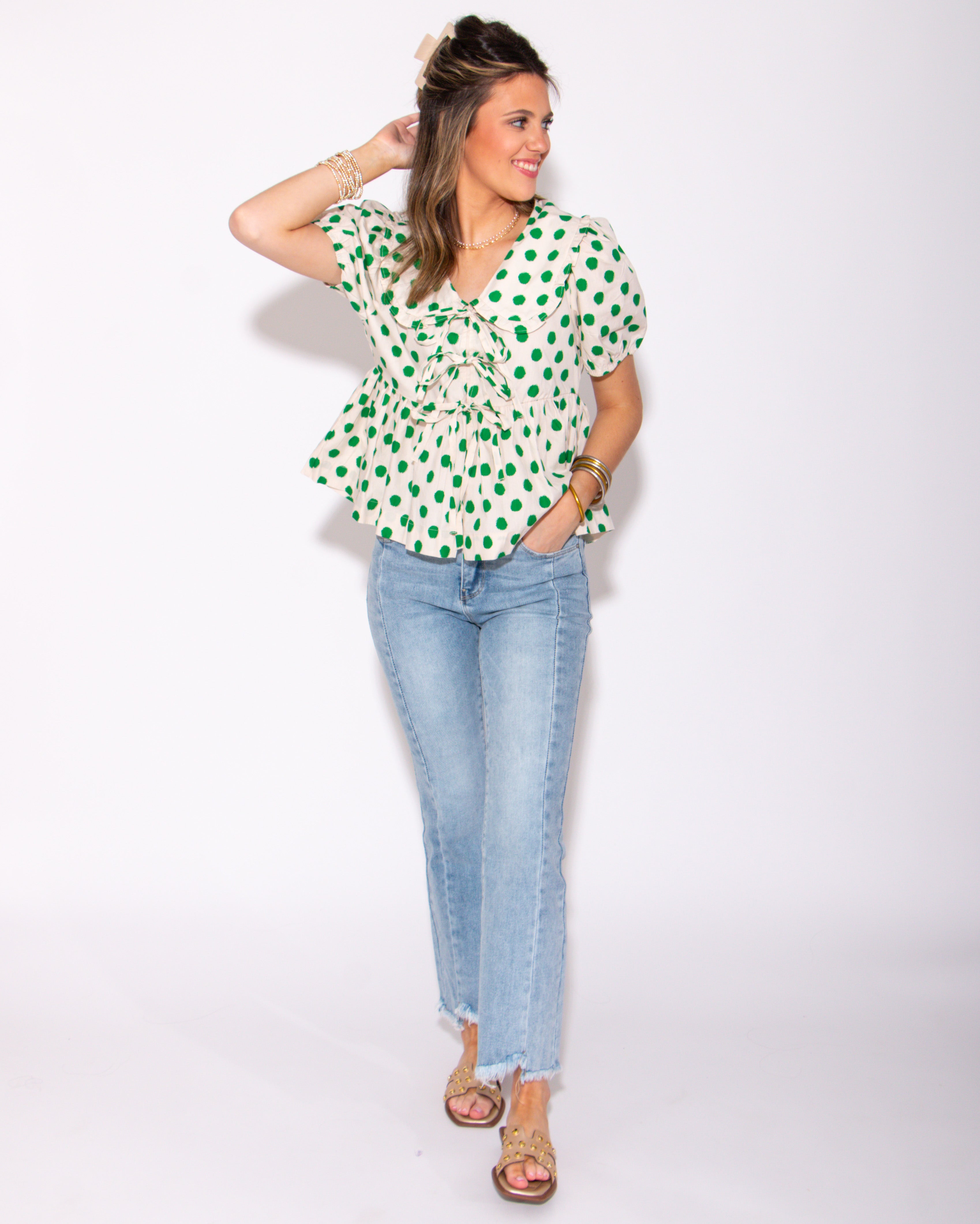 Dot Dot Darling Top