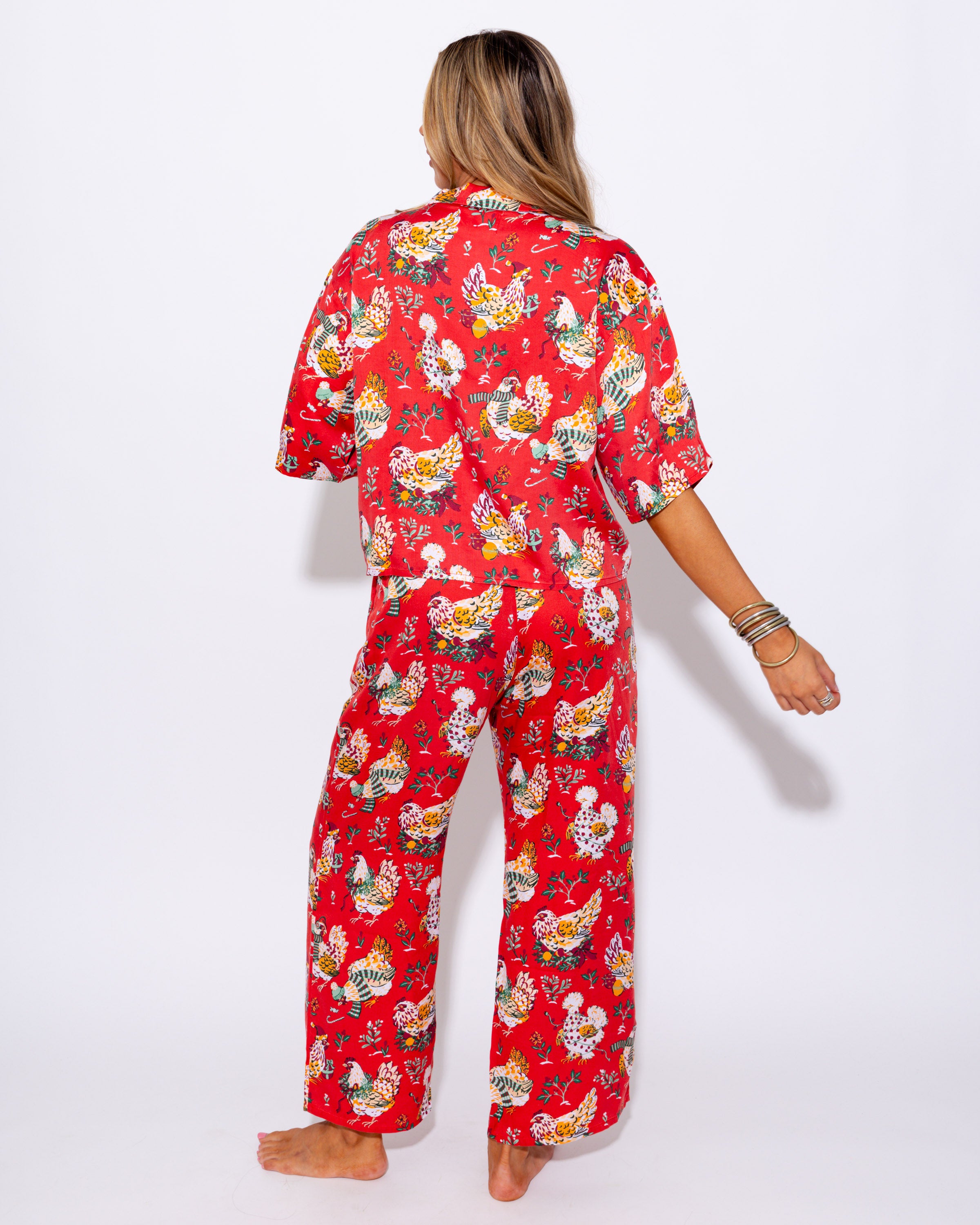 Holiday Hens Satin Wildest Dreams Set