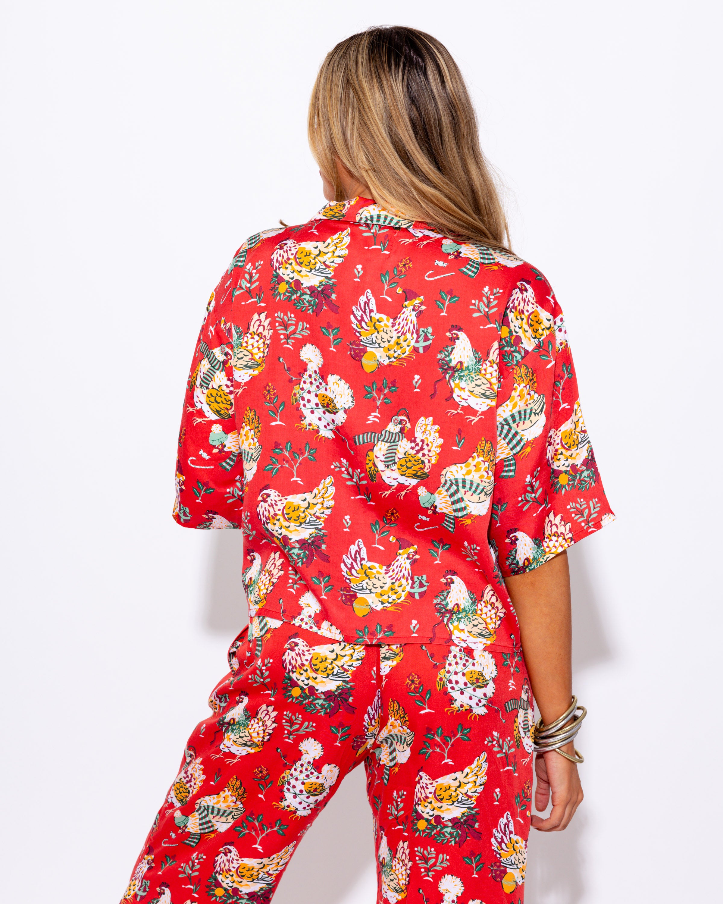 Holiday Hens Satin Wildest Dreams Set