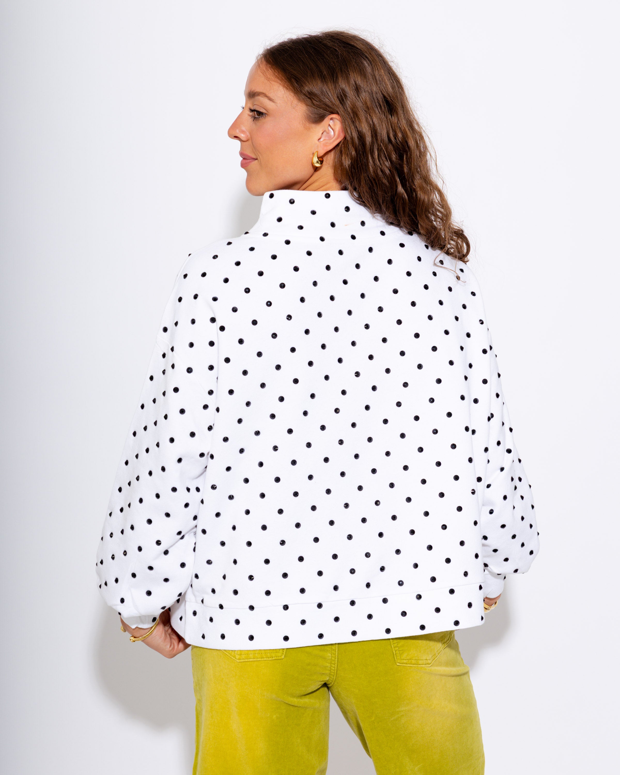 Polka Dot Multi Christmas Tree Sweatshirt