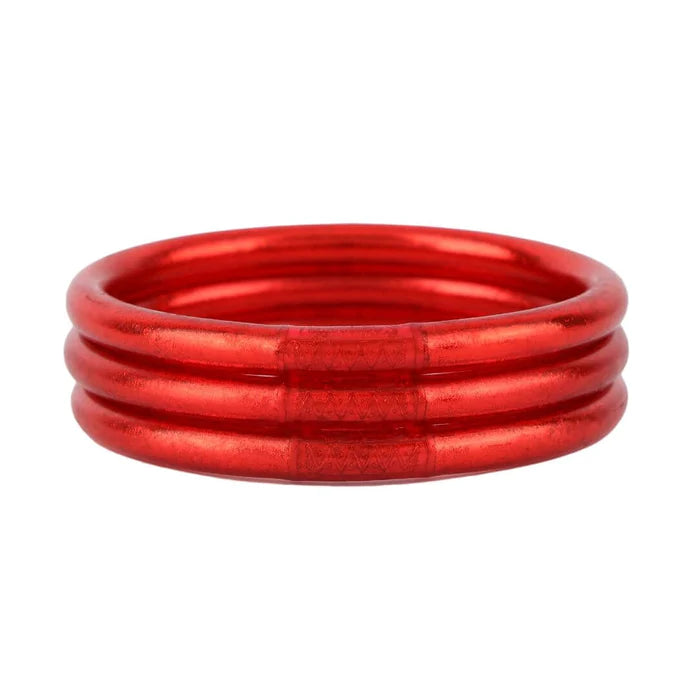 Crimson All Weather Bangles® (AWB®) - Serenity Prayer