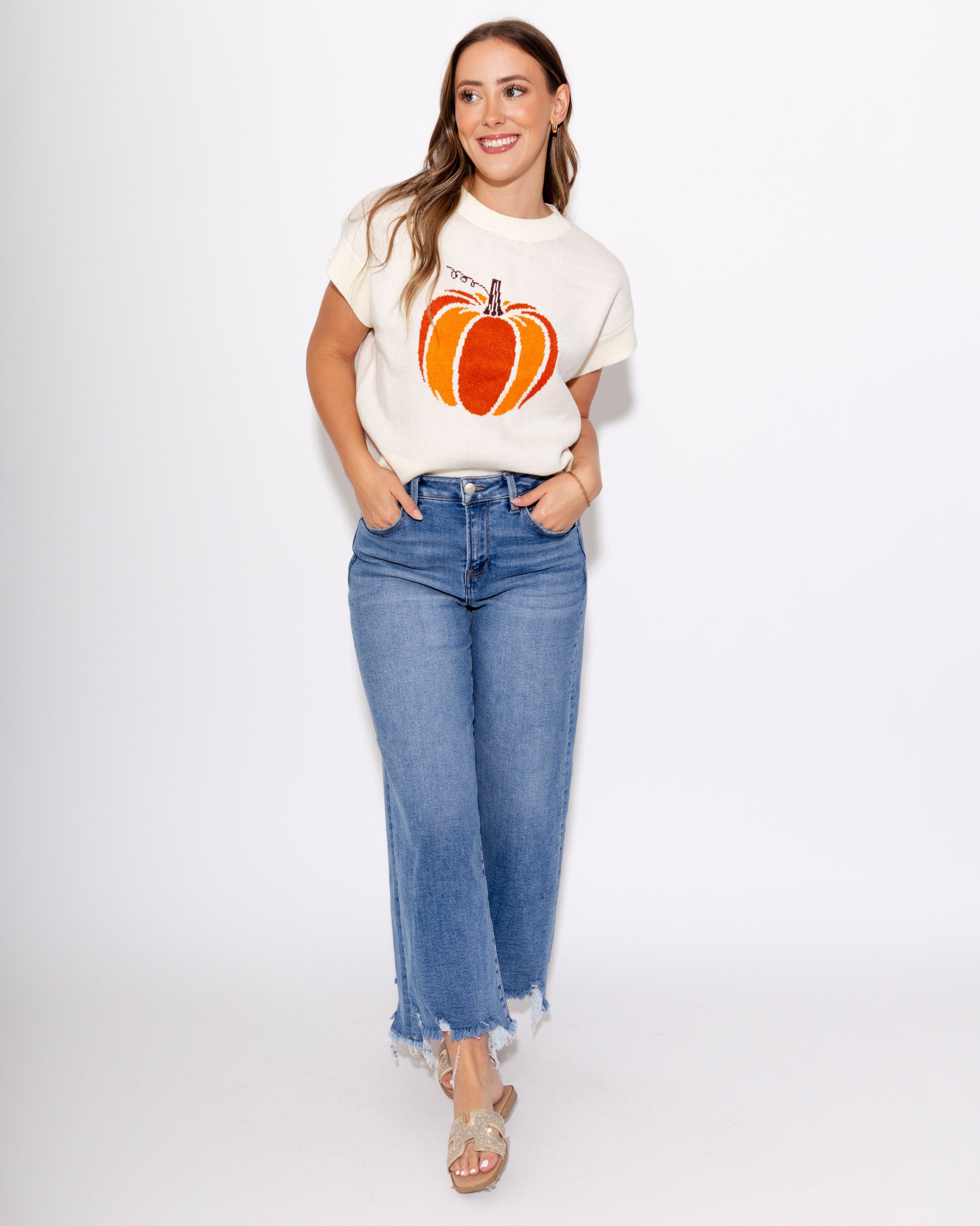 Harvest Glow Sweater Top