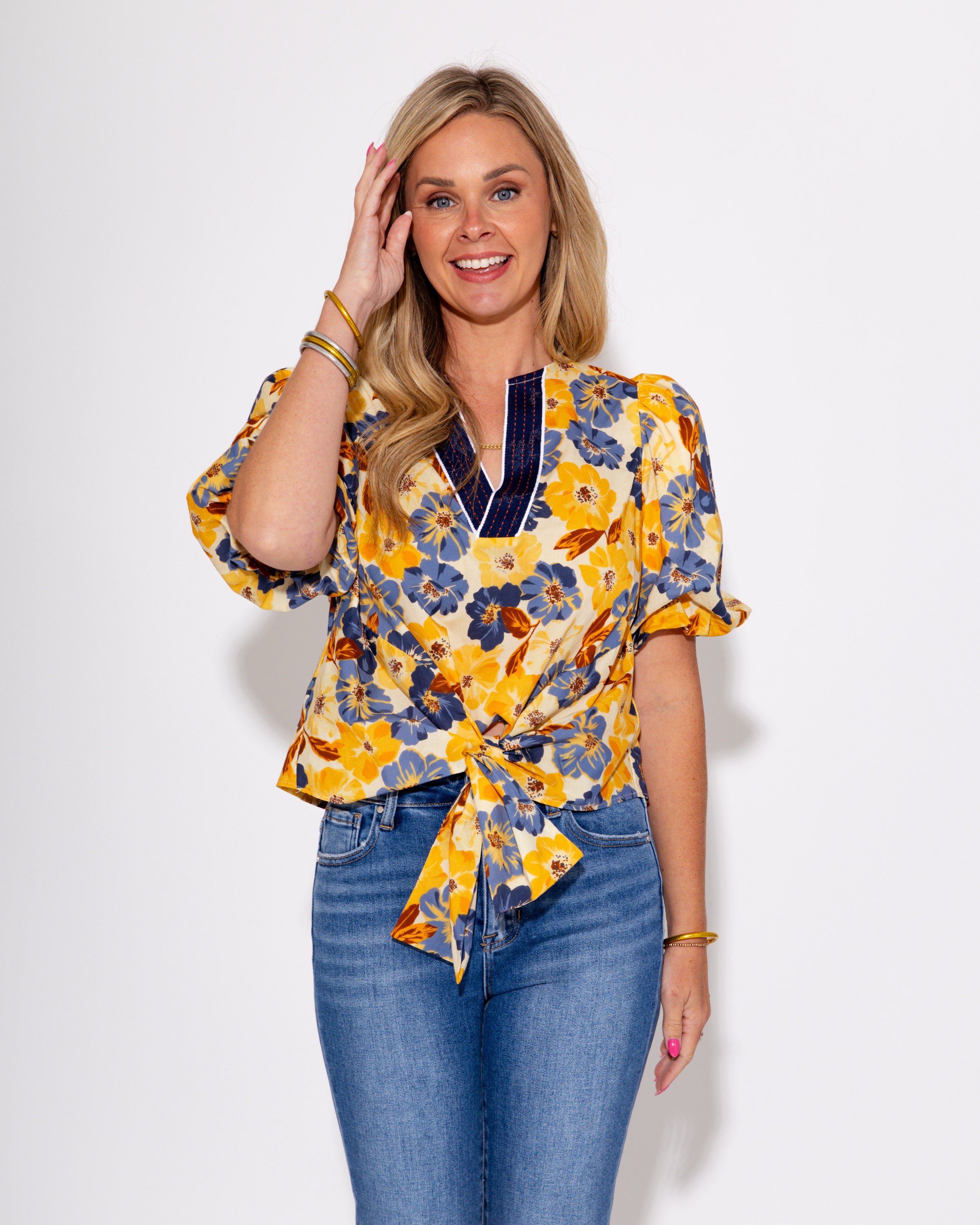 Golden Hour Tie Top