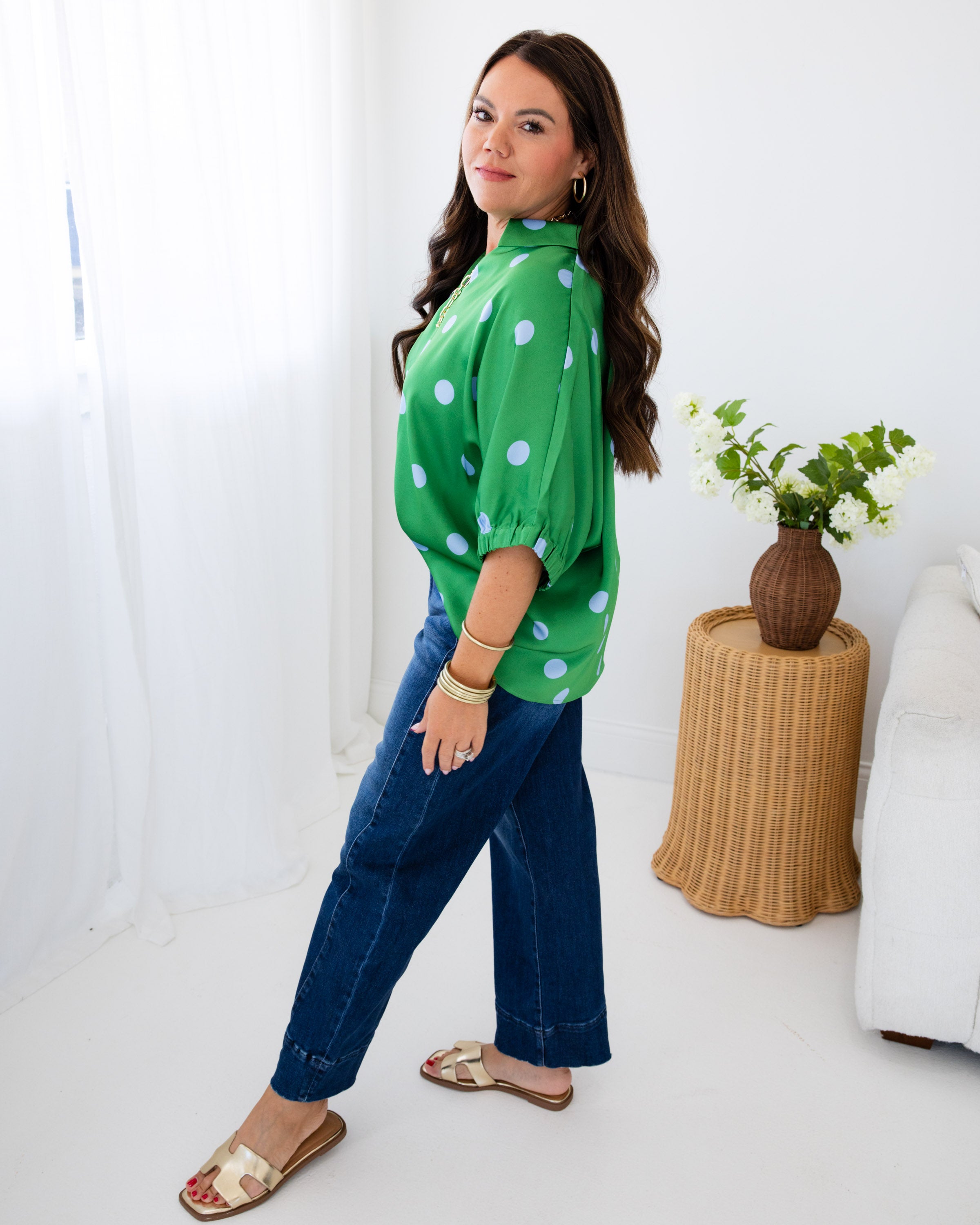 Risen | Slouchy Cropped Barrel Jeans