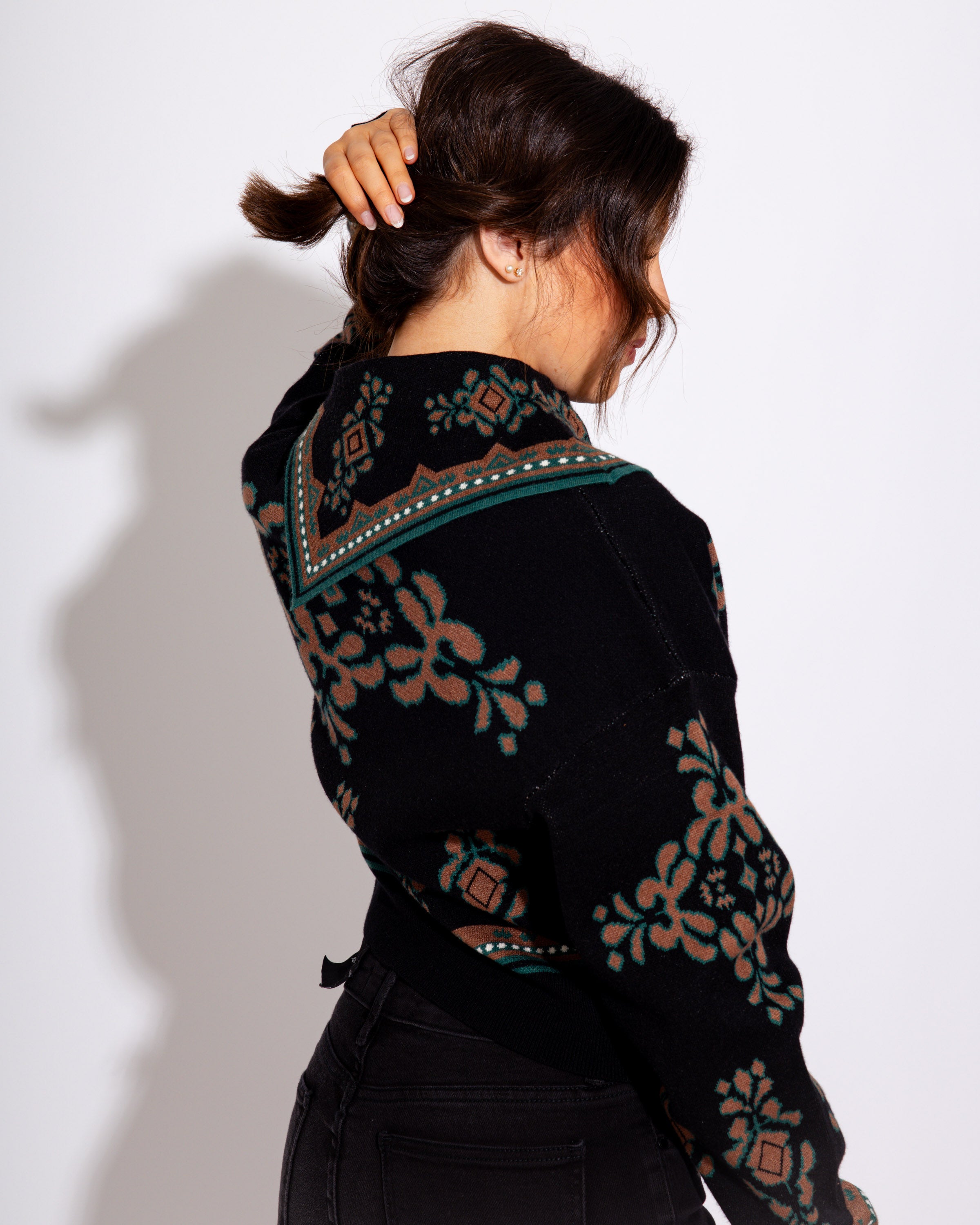 Modern Muse Abstract Sweater