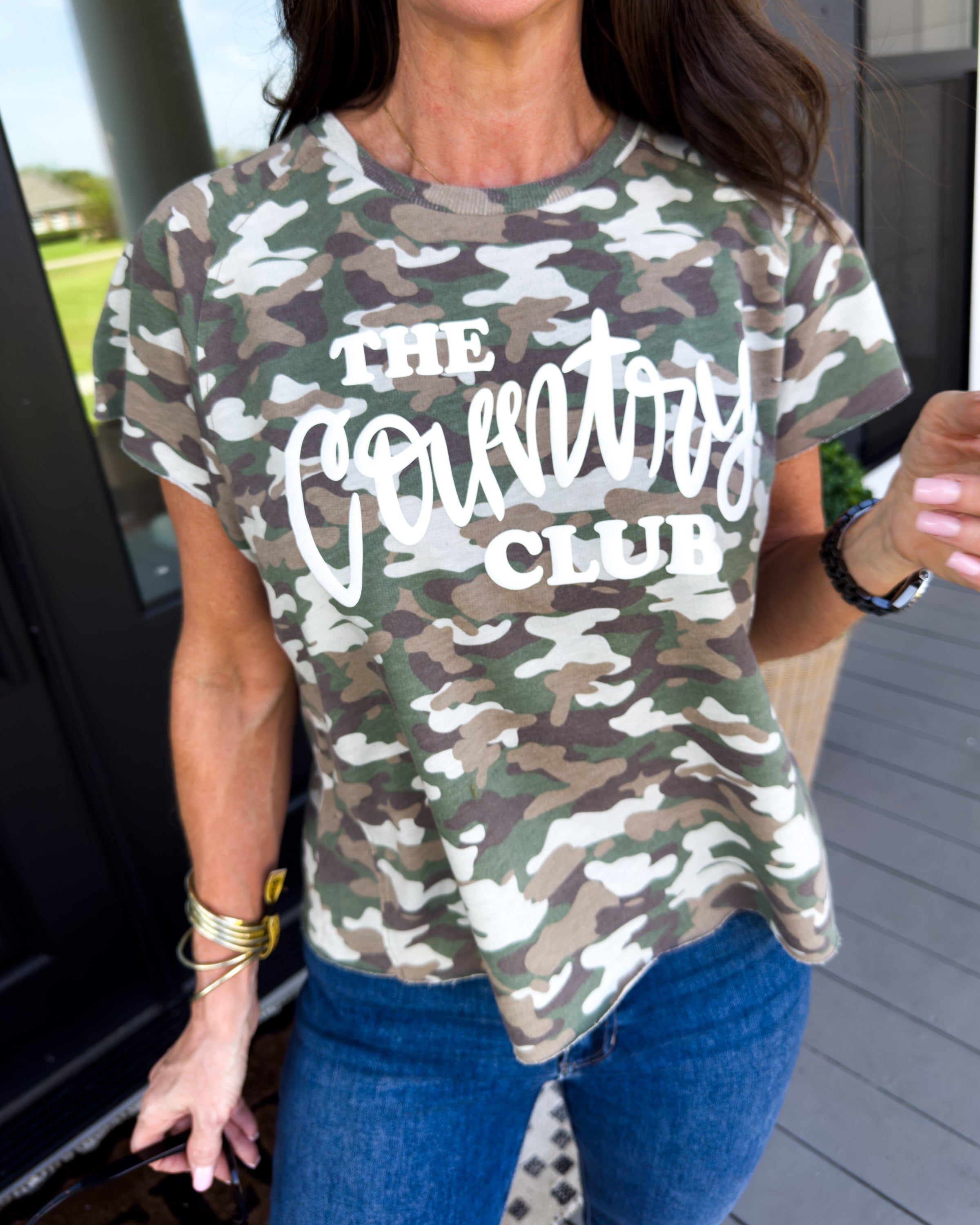 Country Club Camo Tee