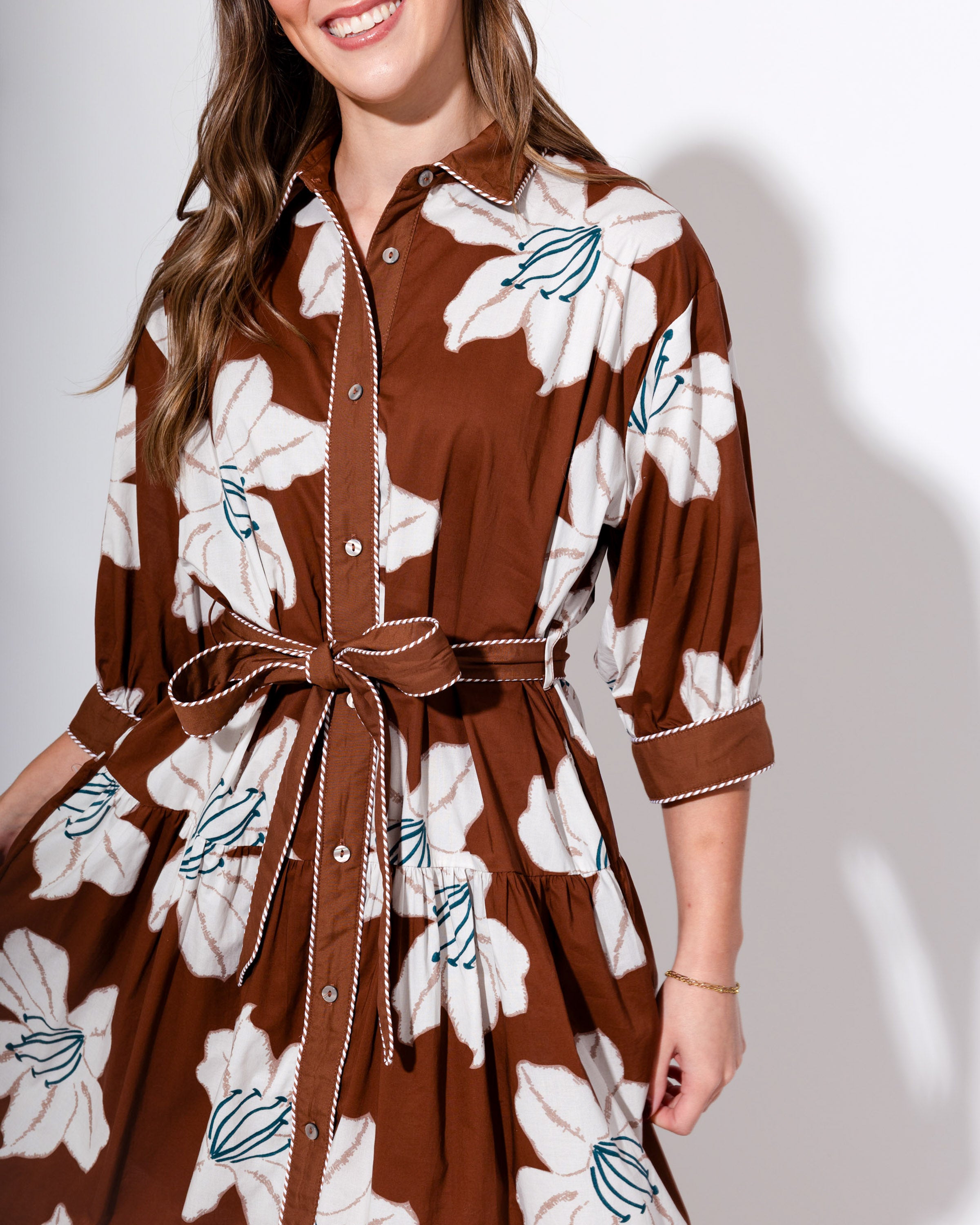Timeless Blooms Midi Dress