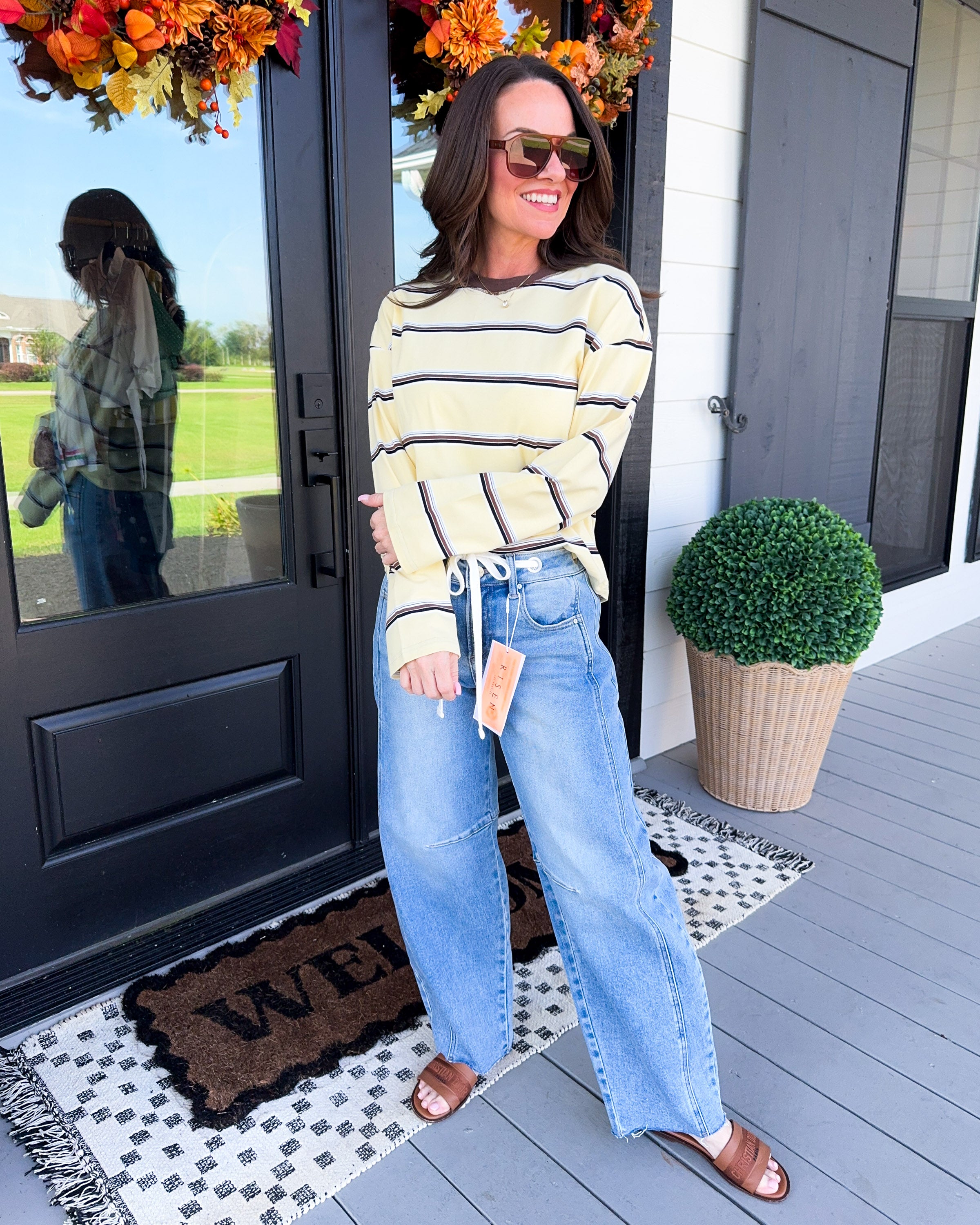 Striped Long Sleeve Tee