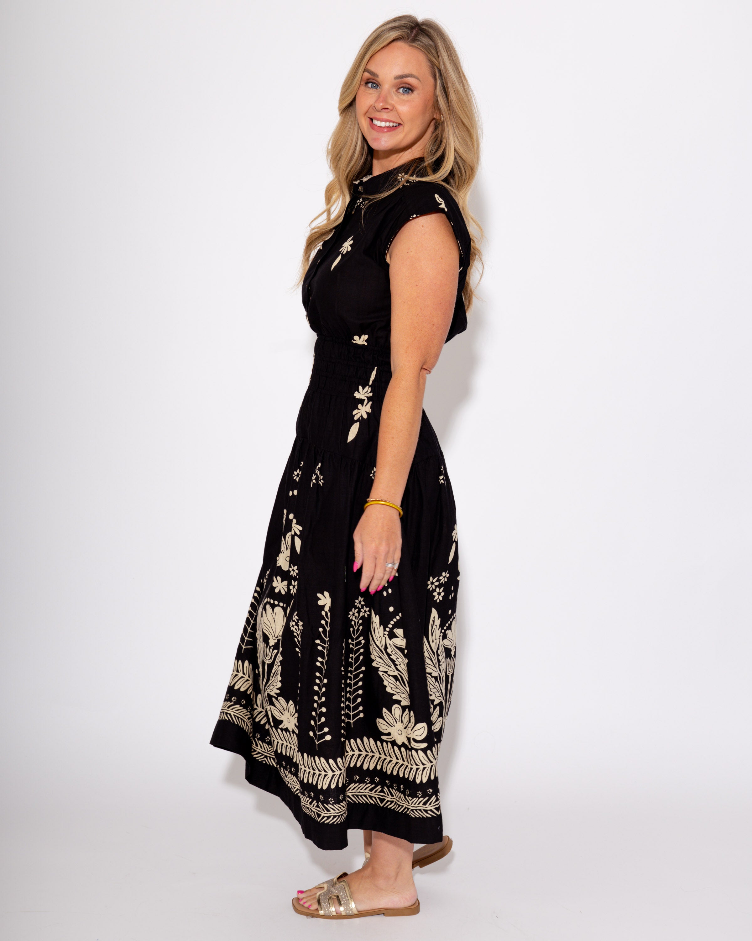 Ivy Jane | Midnight Edge Meadow Midi