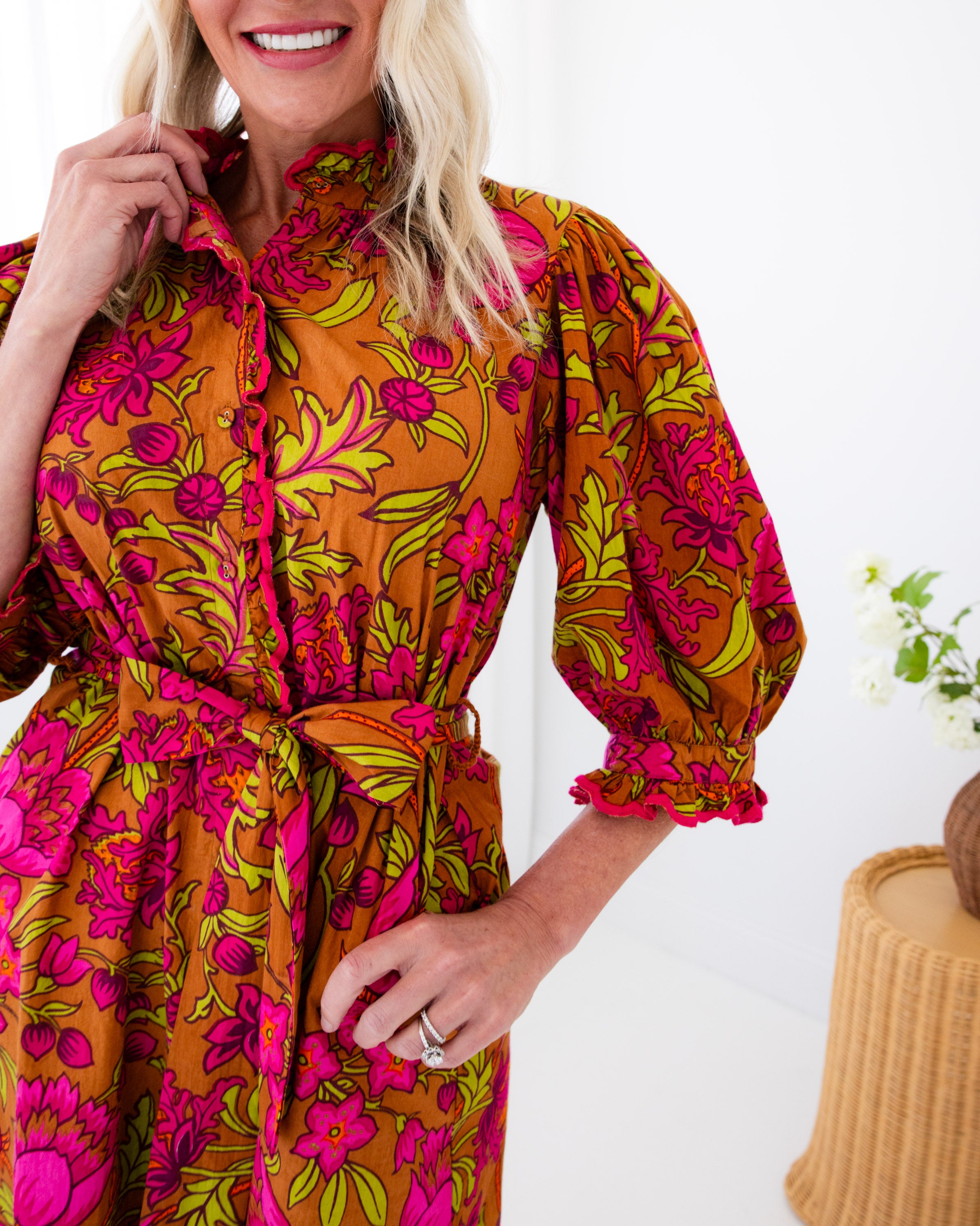 Ivy Jane | Tucked Front Aline Dress