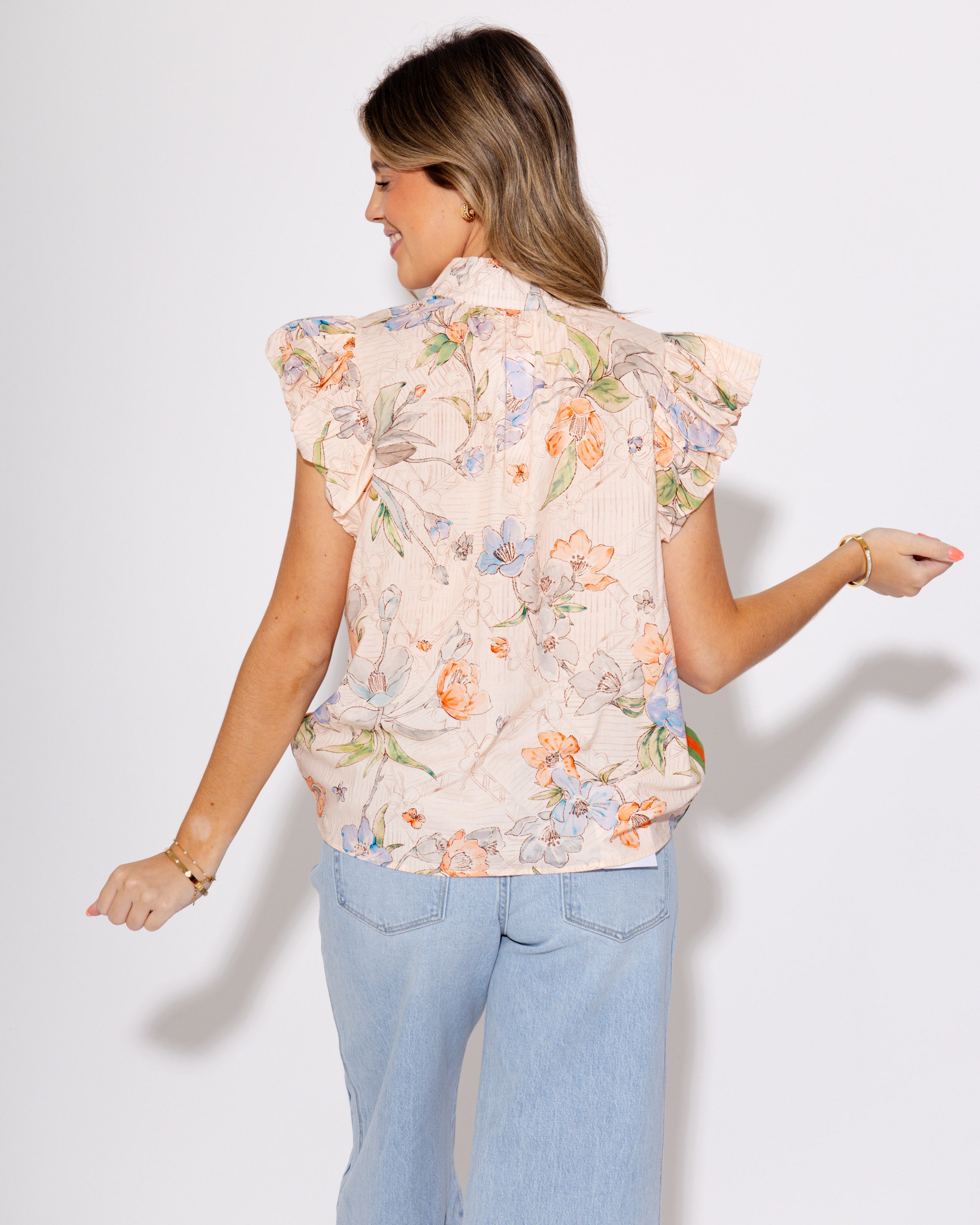 The Blush Breeze Blouse