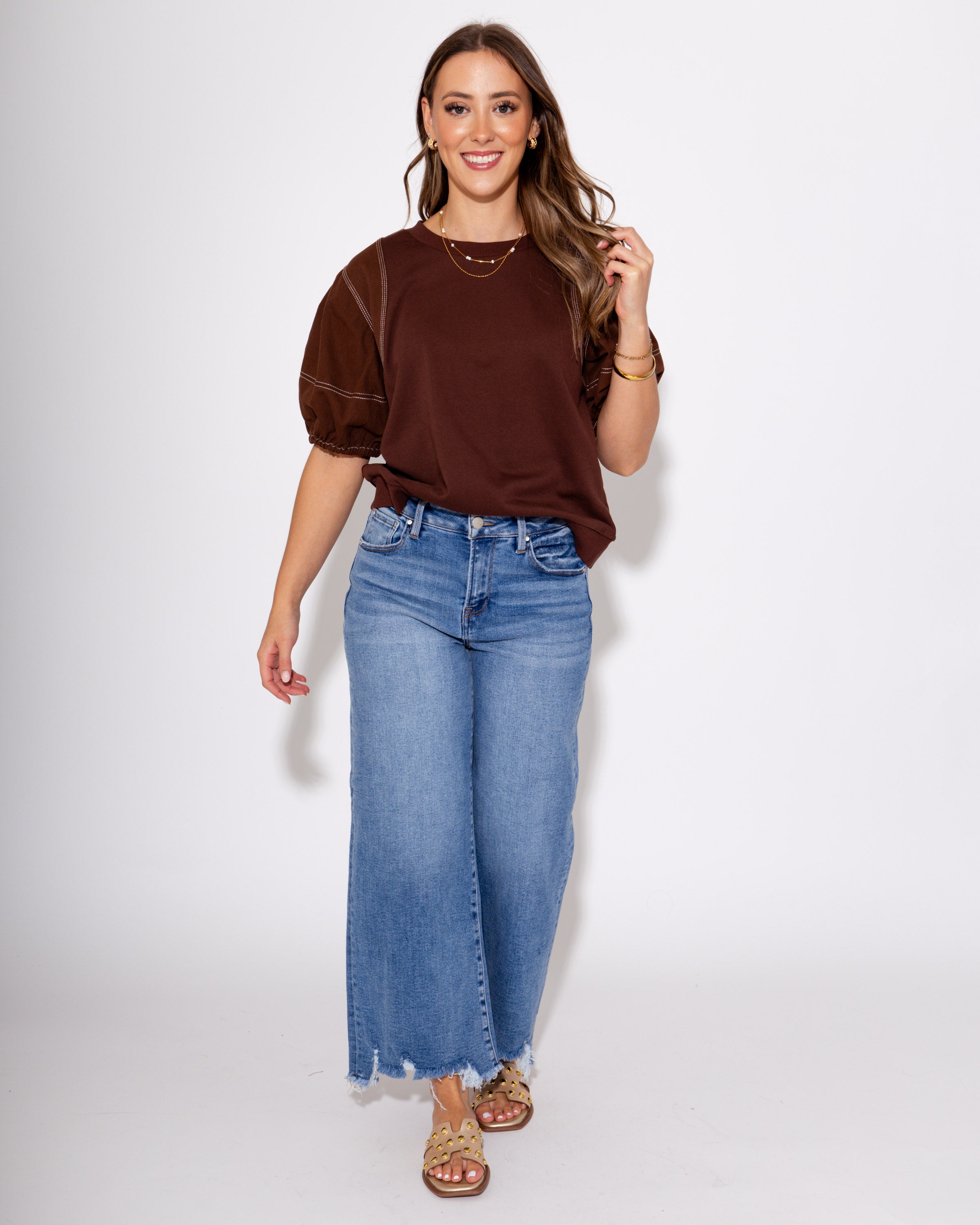 The Two-Tone Statement Top