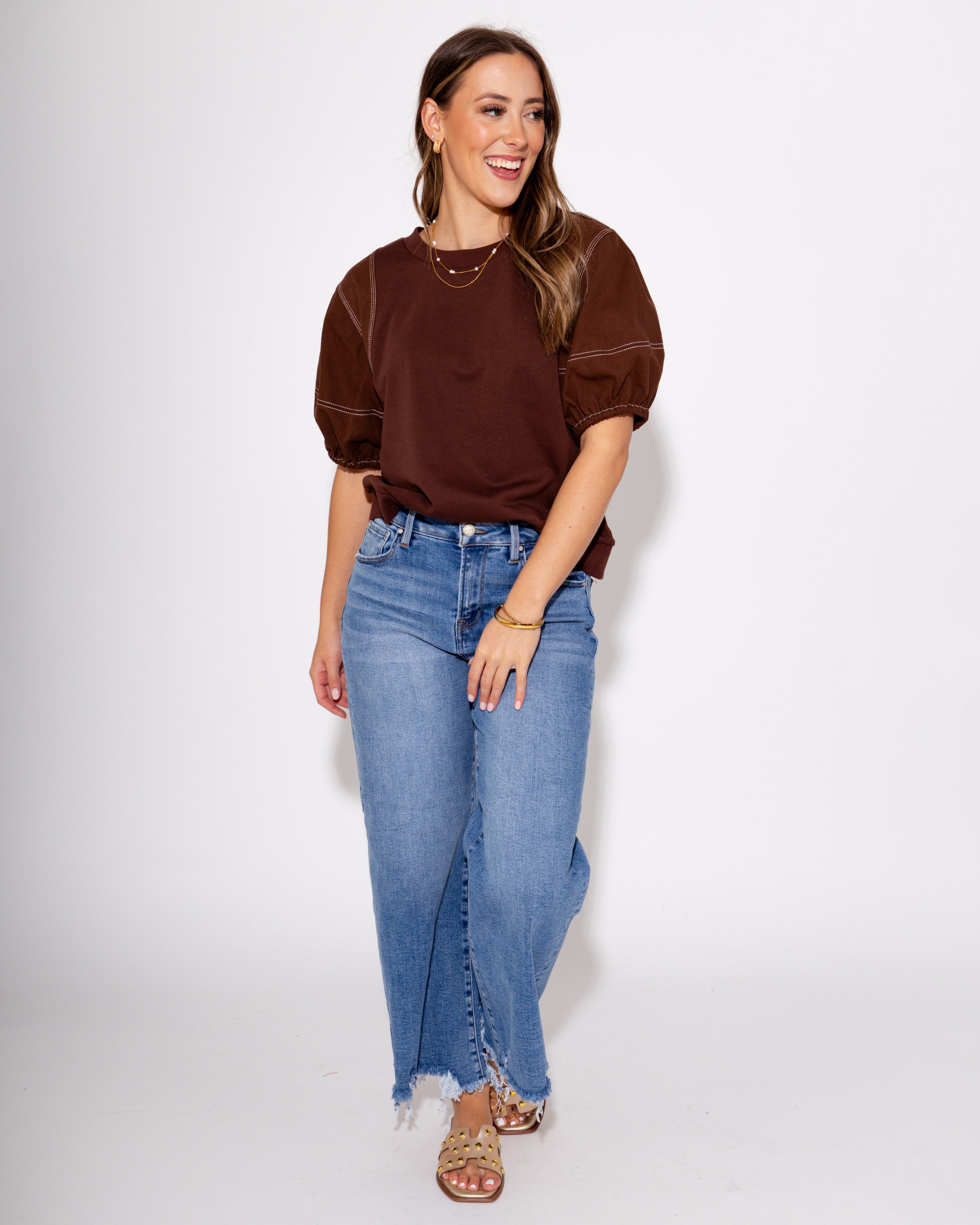 The Two-Tone Statement Top