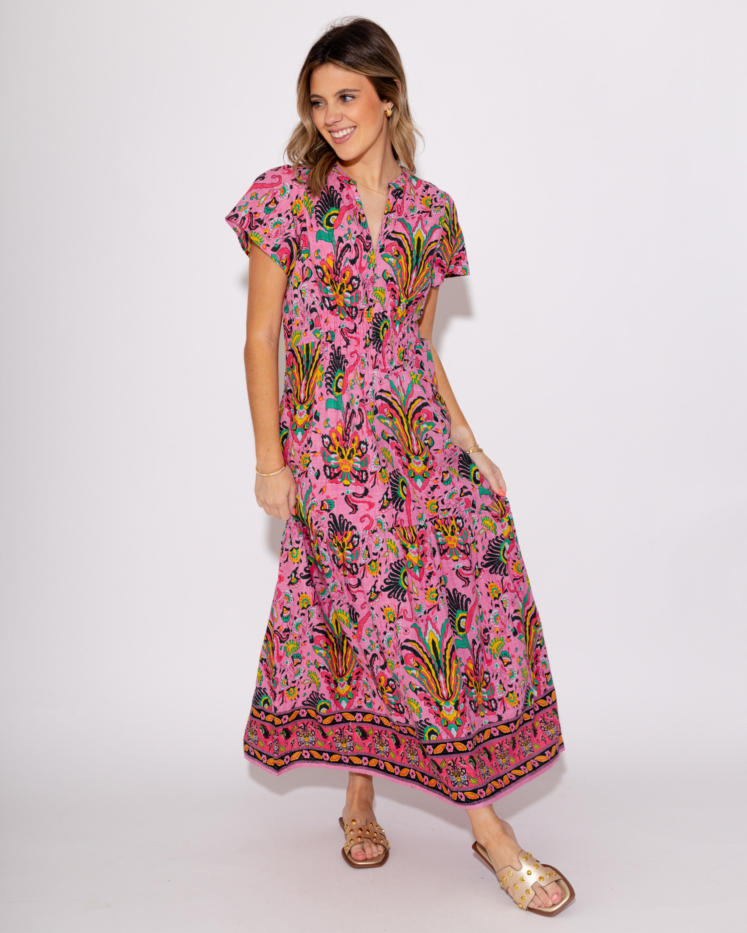 Ivy Jane | Tropical Borders Dress