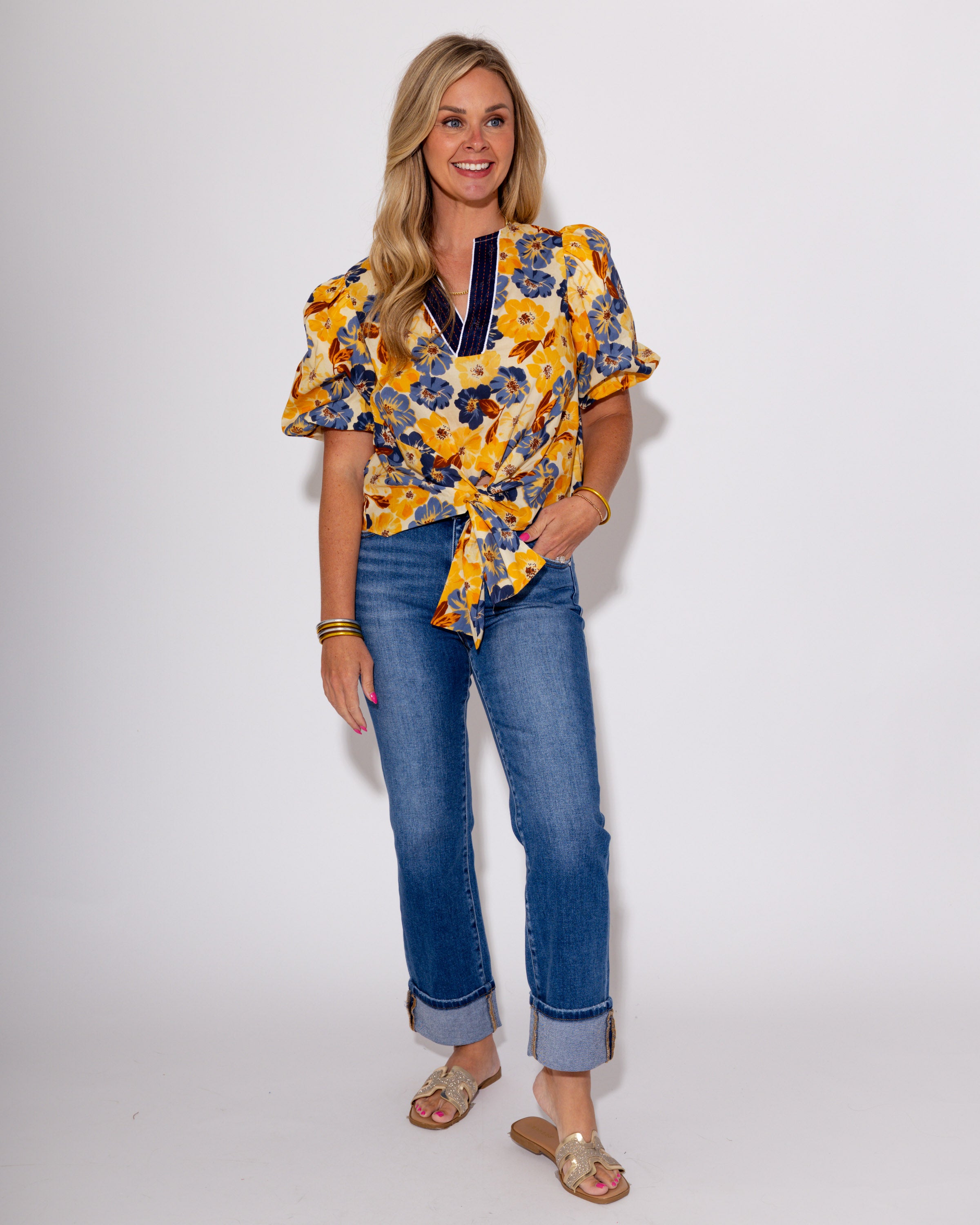 Golden Hour Tie Top