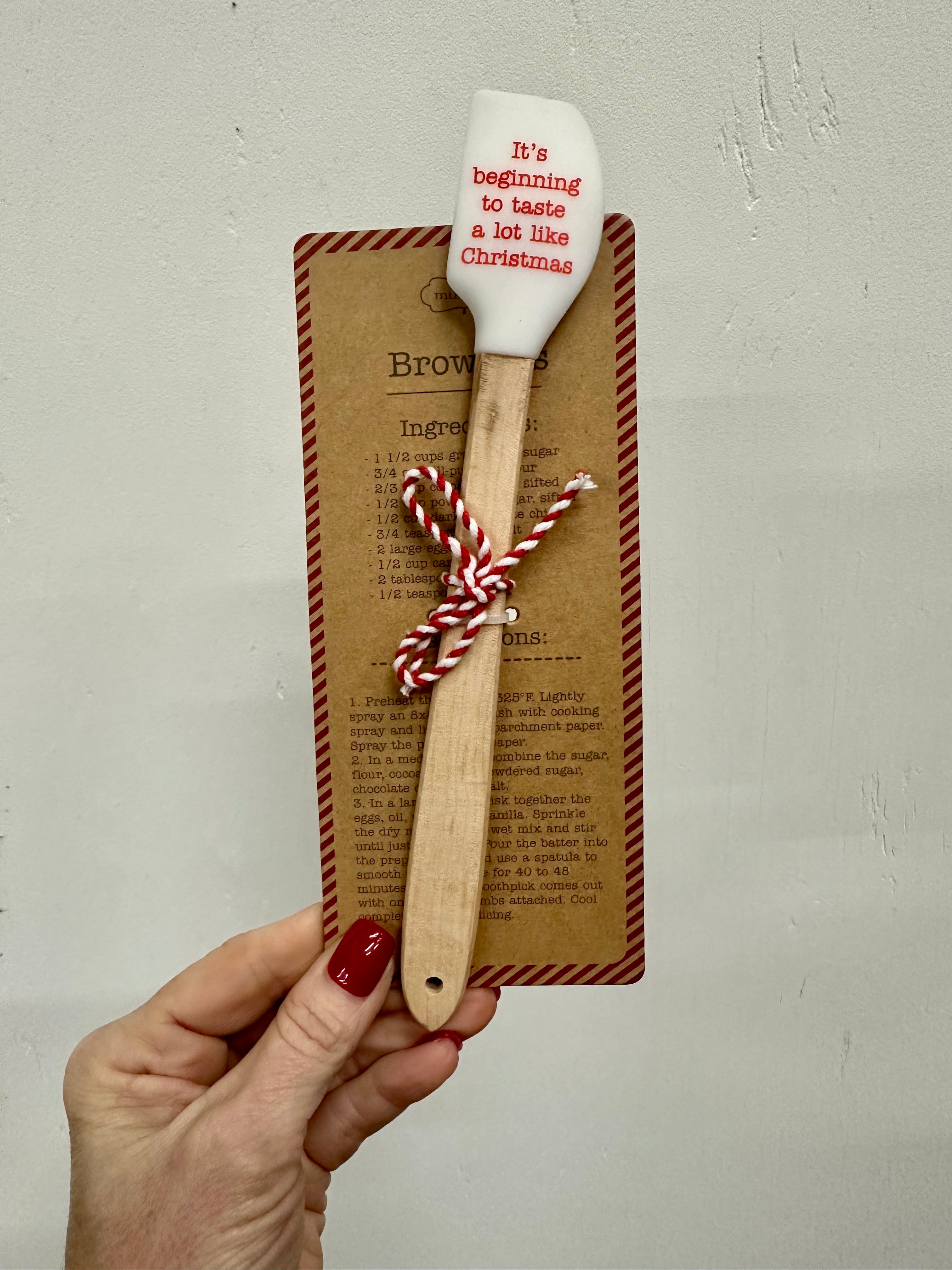 Mud Pie Mini Recipe Spatulas