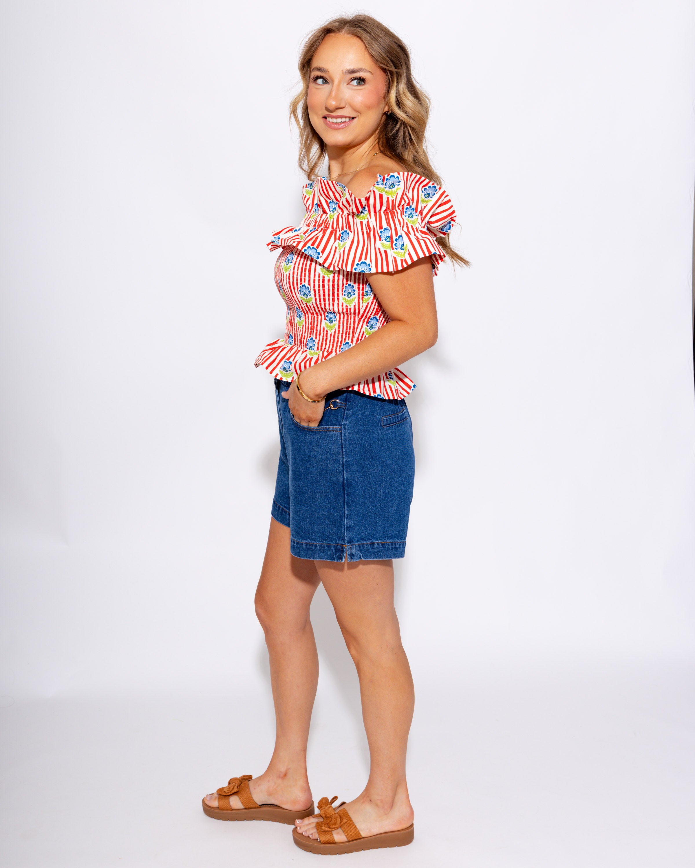 The Blue Jean Babe Shorts