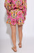 Ivy Jane Ikat Shorts Pink Green Pattern - Gaudie & Co. Nederland TX Boutique