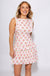Pink Floral Lace Trim Ruffle Tiered Mini Dress - Pretty Follies - Gaudie & Co. TX Boutique