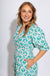 Ivy Jane Garden Trellis Green Midi Dress - Gaudie & Co. Southeast Texas Boutique