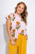 Ivy Jane Fem De La Fleur Pink Floral Embroidered Top - Gaudie & Co. TX Boutique