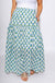 Blue Floral Peplum Top Maxi Skirt Set - JODIFL - Gaudie & Co. Southeast Texas Boutique