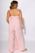 Dusty Pink Spaghetti Strap Jumpsuit - ee:some - Gaudie & Co. Beaumont TX Boutique