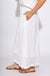 Off White Eyelet Crop Top Midi Skirt Set - Entro - Gaudie & Co. Nederland TX Boutique