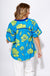 Cerulean Blue V-Neck Puff Sleeve Top - Umgee - Gaudie & Co. Texas Boutique