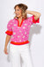 Colorblock Floral Embroidered Eyelet Top - Voy - Gaudie & Co. Texas Boutique