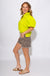 High Rise Leopard Drawstring Shorts - Vervet - Gaudie & Co. Nederland TX Boutique