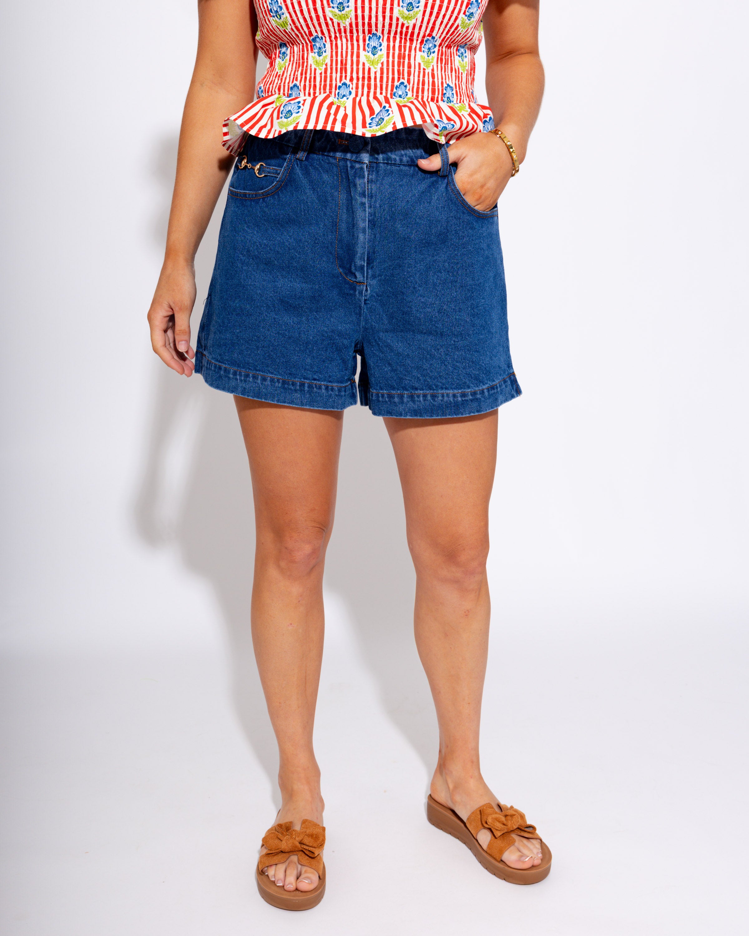 The Blue Jean Babe Shorts