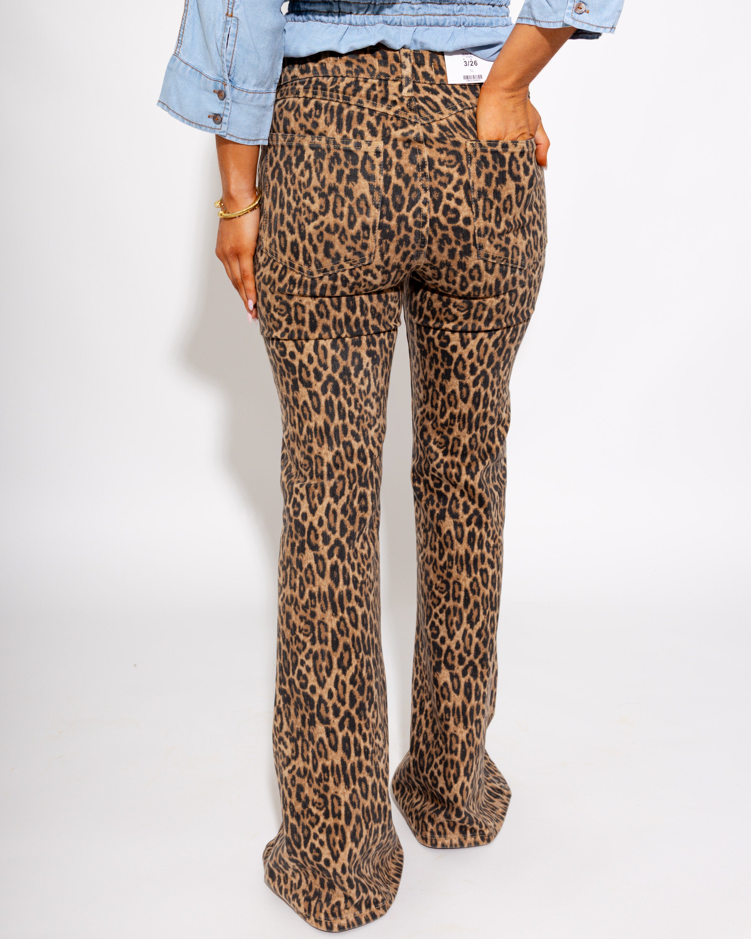 Judy Blue | Leopard Luxe Ultra Flare Jeans