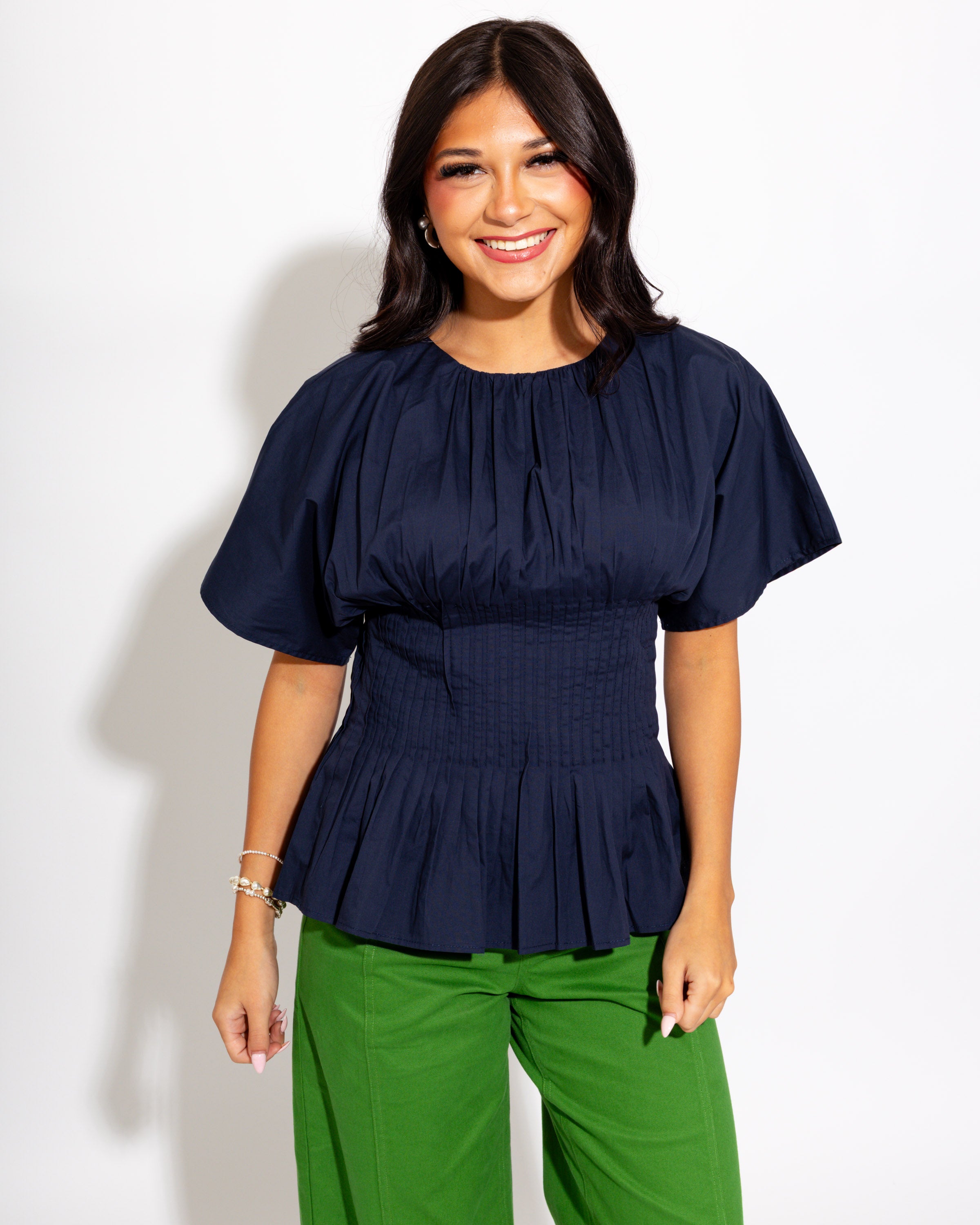 Everyday Elegance Peplum Top