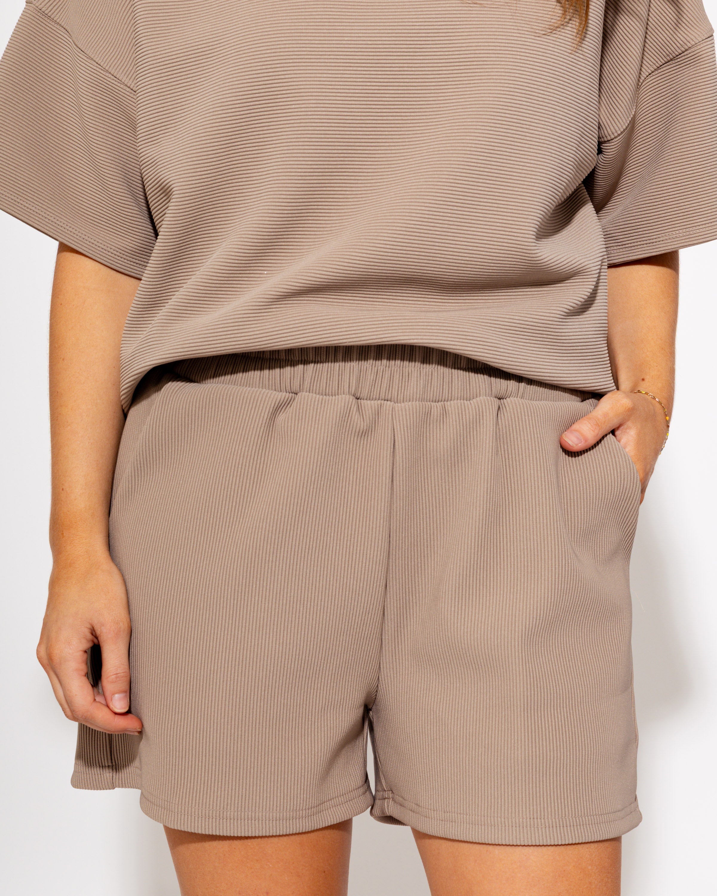 Comfy Chic Set in Ash Mocha